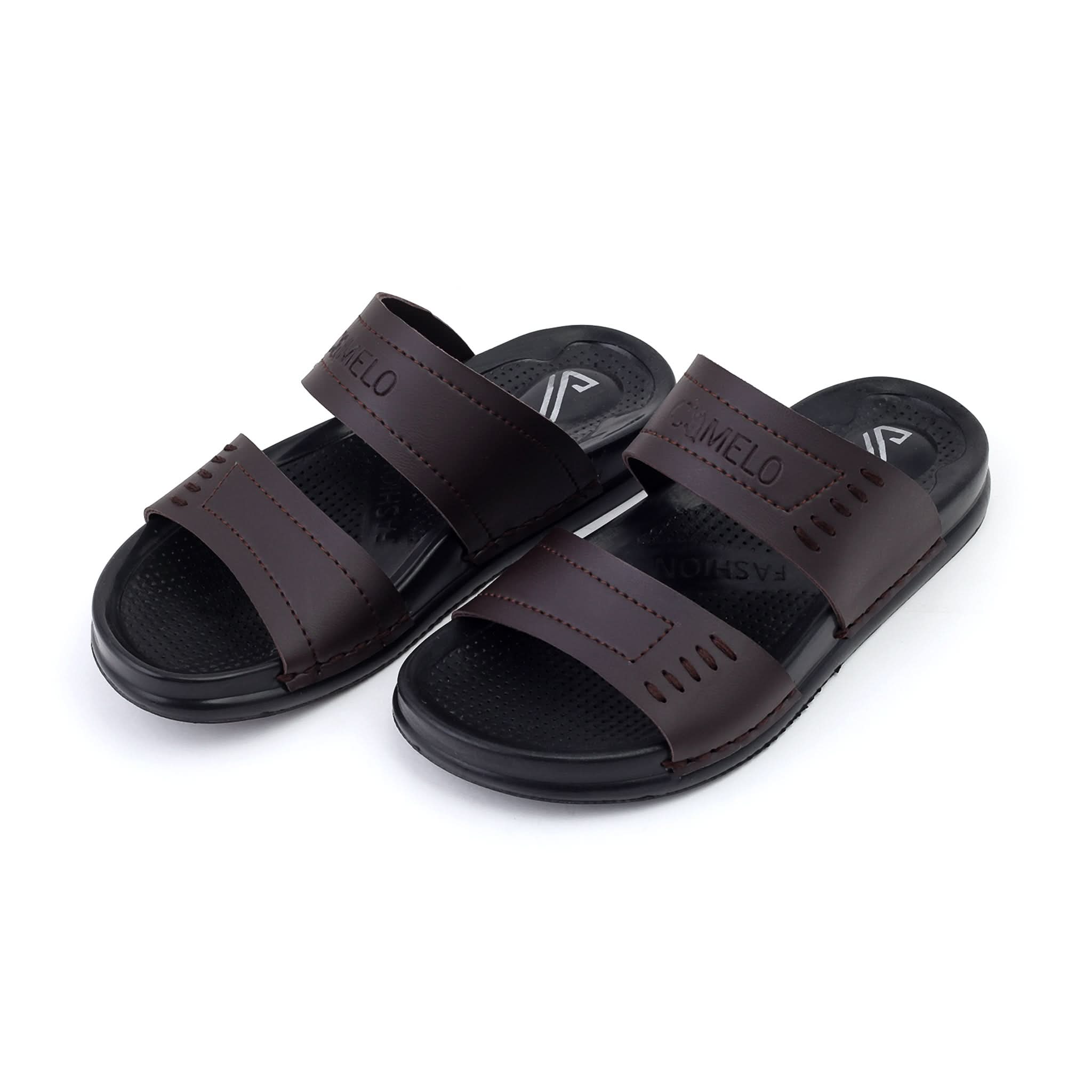 Boys Clark Slipper - Brown