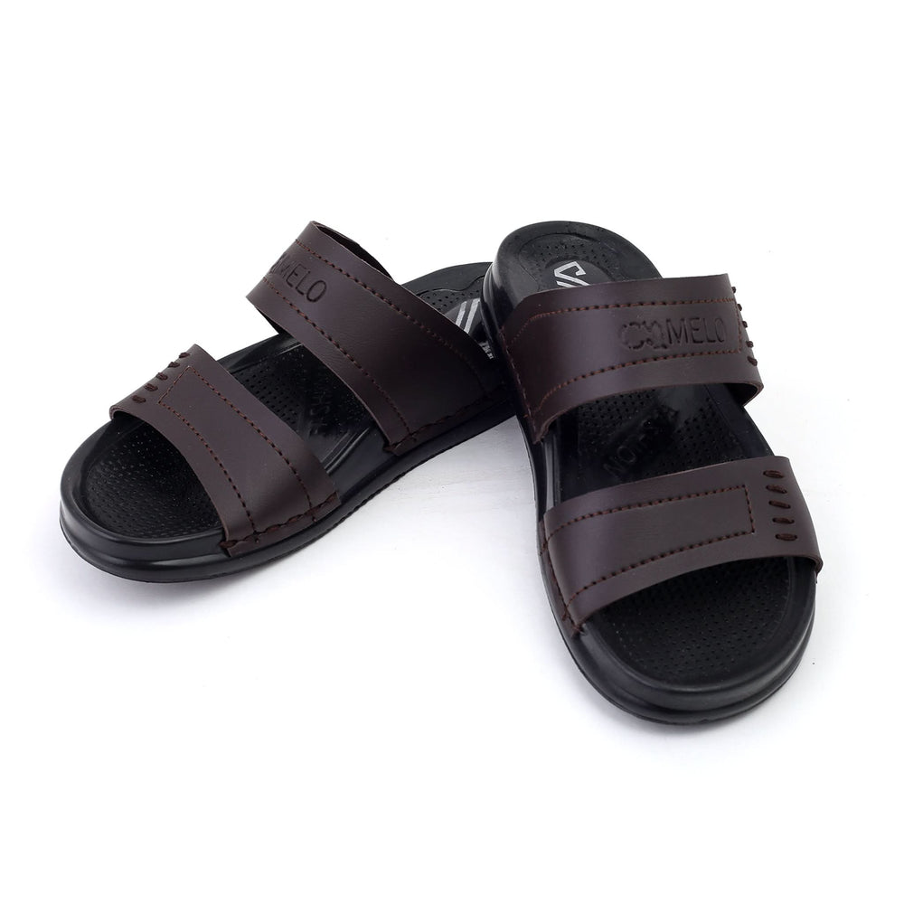Boys Clark Slipper - Brown