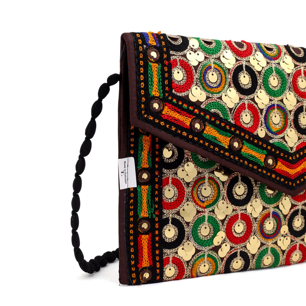 Women's Clutch Sindhi Traditional Embroidered