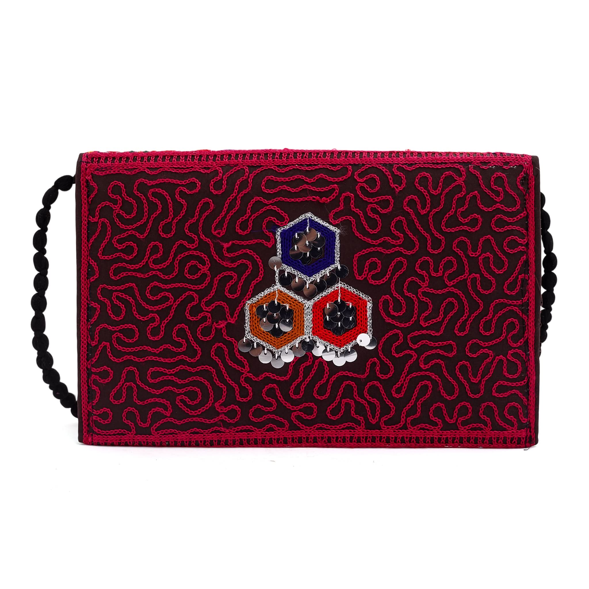 Women's Clutch Sindhi Traditional Embroidered