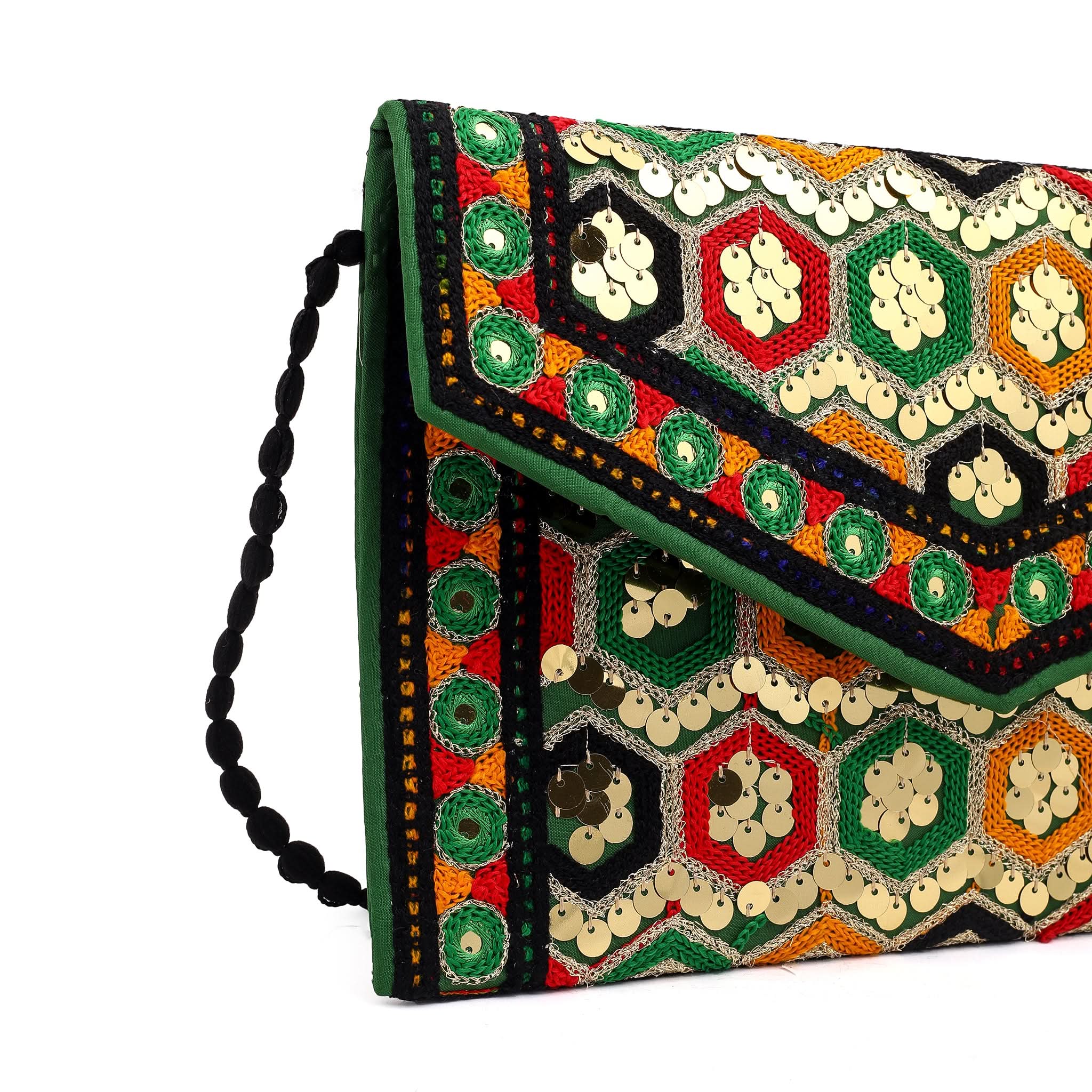 Women's Clutch Sindhi Traditional Embroidered