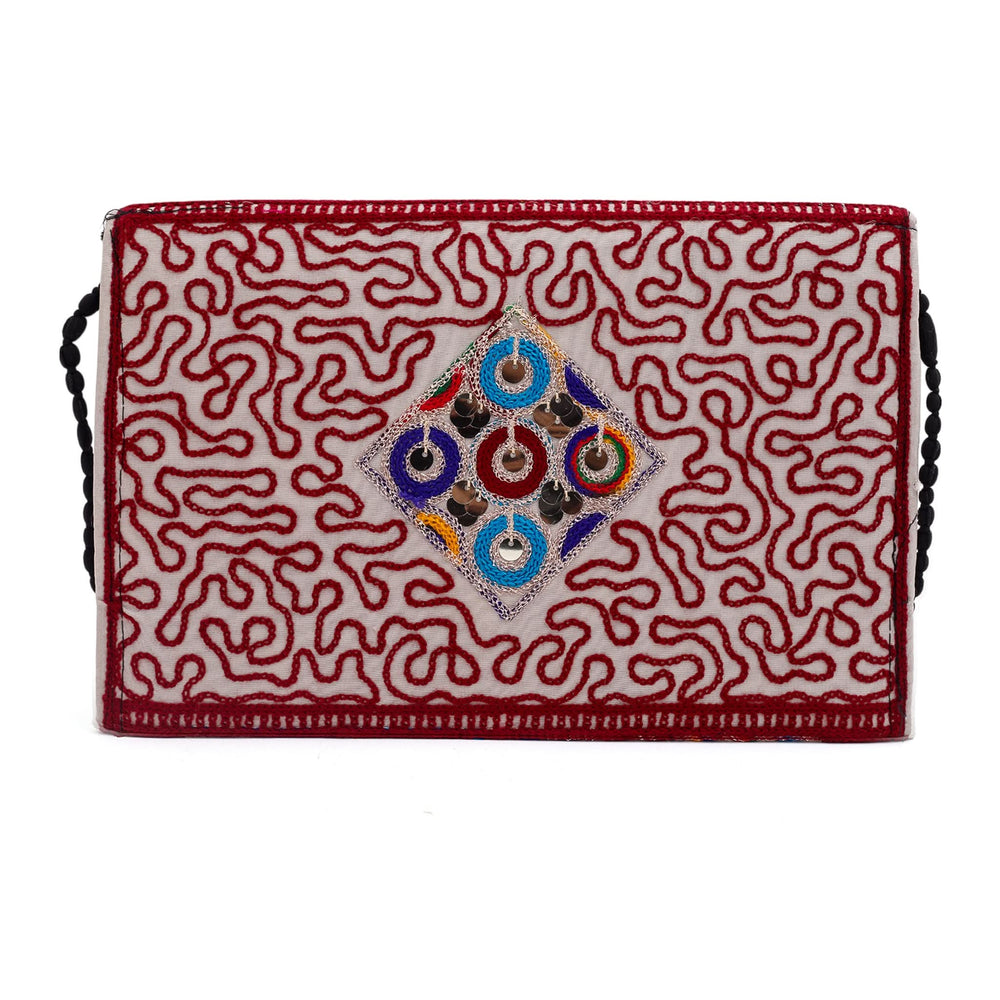 Women's Clutch Sindhi Traditional Embroidered