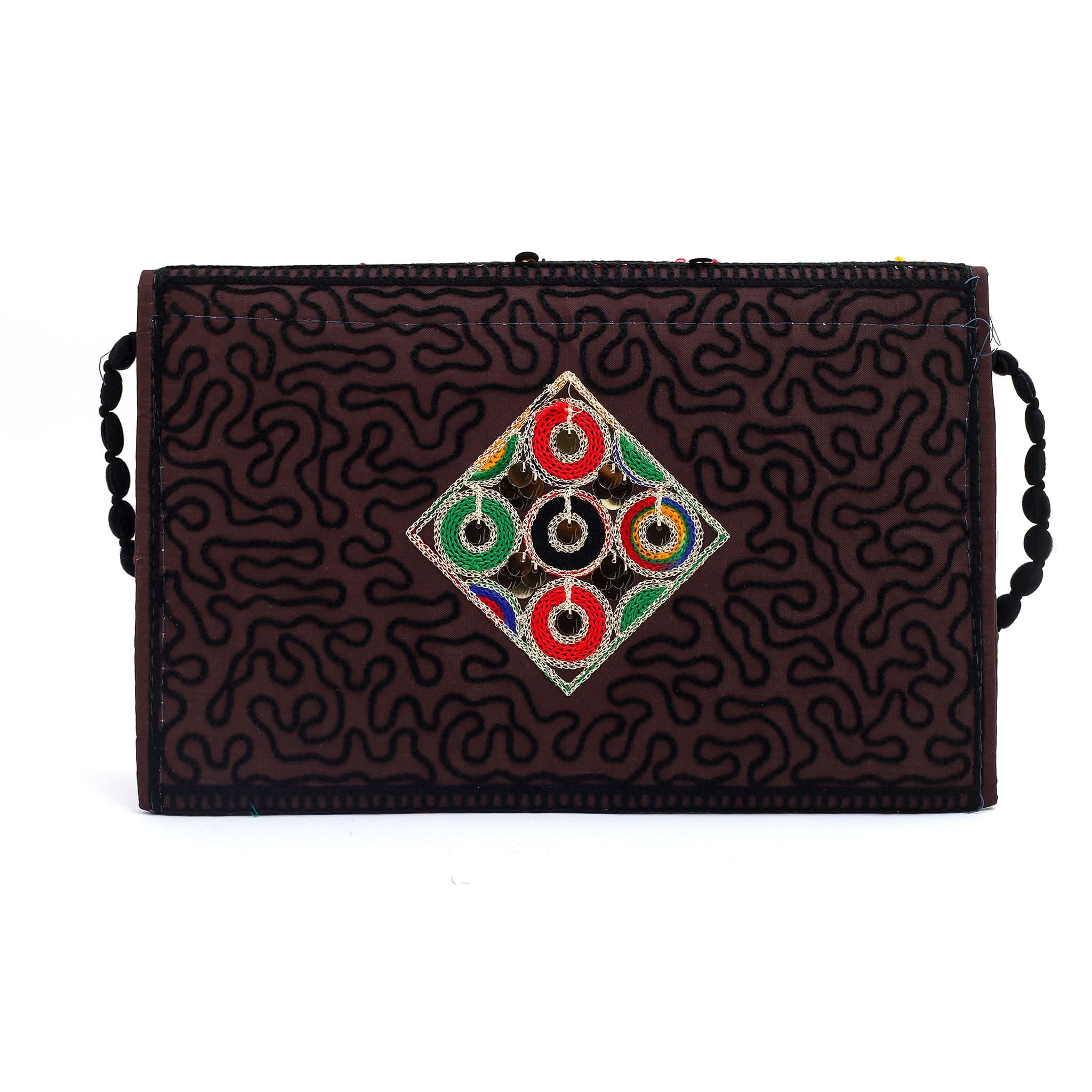 Women's Clutch Sindhi Traditional Embroidered