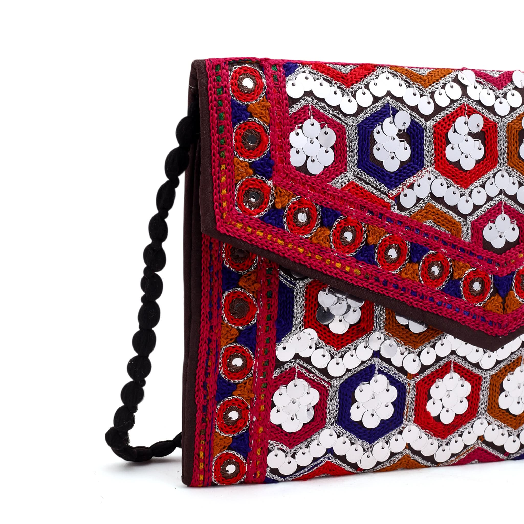 Women's Clutch Sindhi Traditional Embroidered