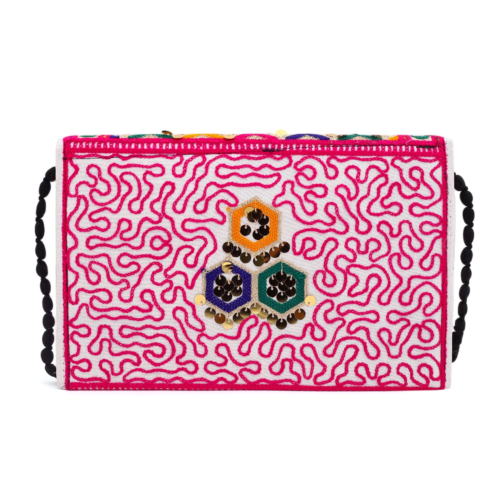 Women's Clutch Sindhi Traditional Embroidered
