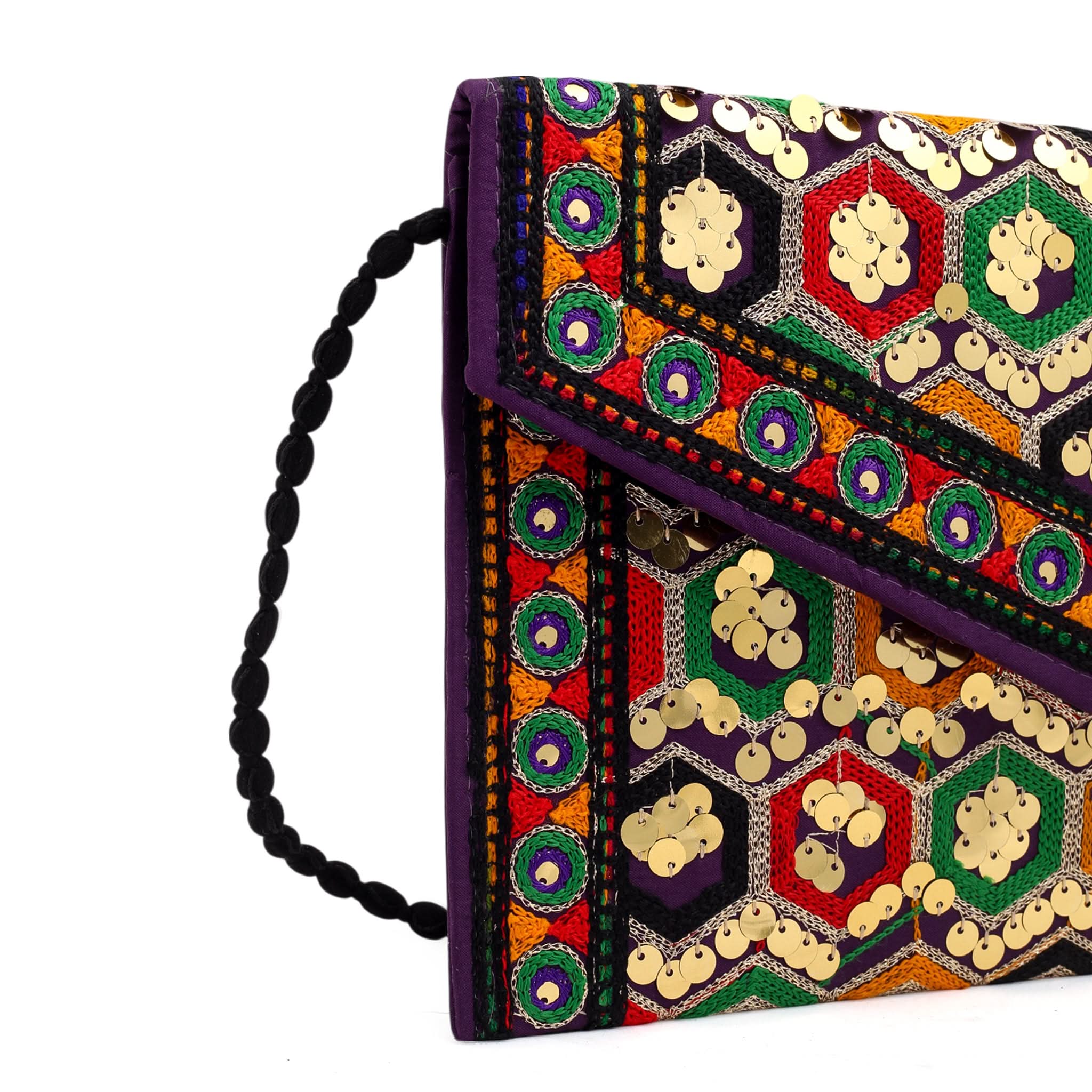 Women's Clutch Sindhi Traditional Embroidered
