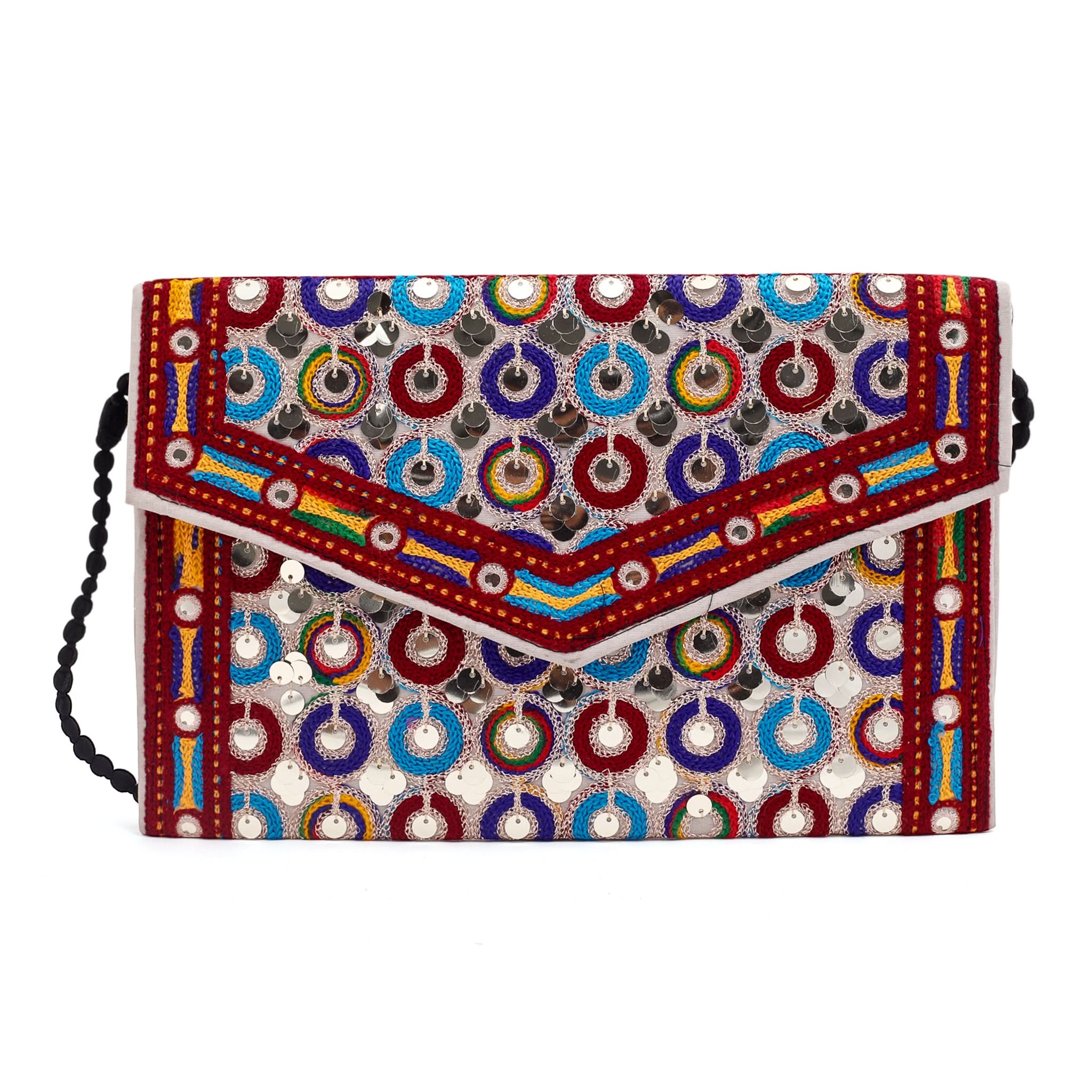 Women's Clutch Sindhi Traditional Embroidered