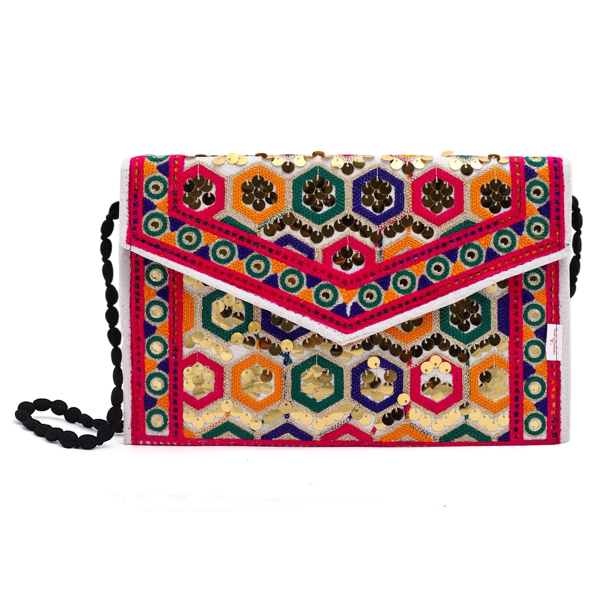 Women's Clutch Sindhi Traditional Embroidered
