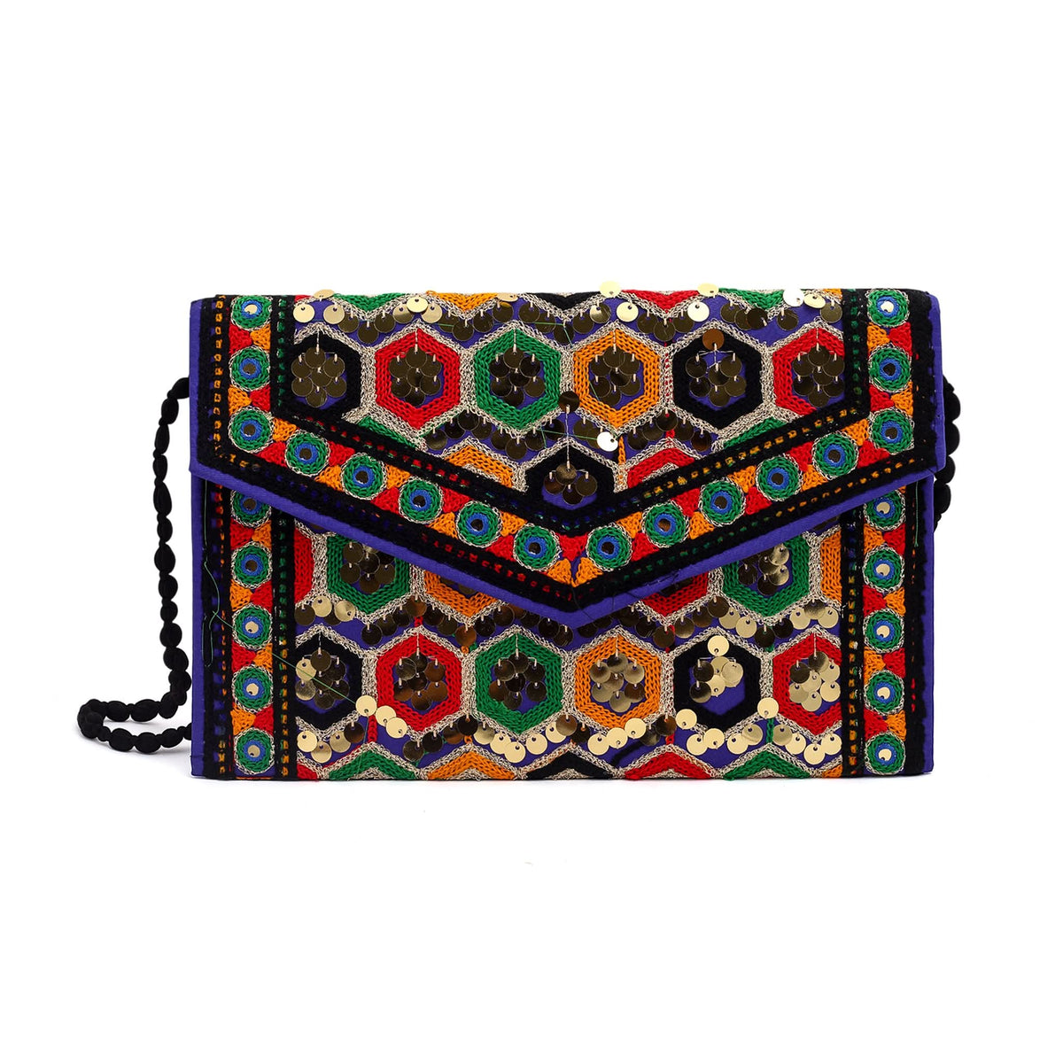 Women's Clutch Sindhi Traditional Embroidered