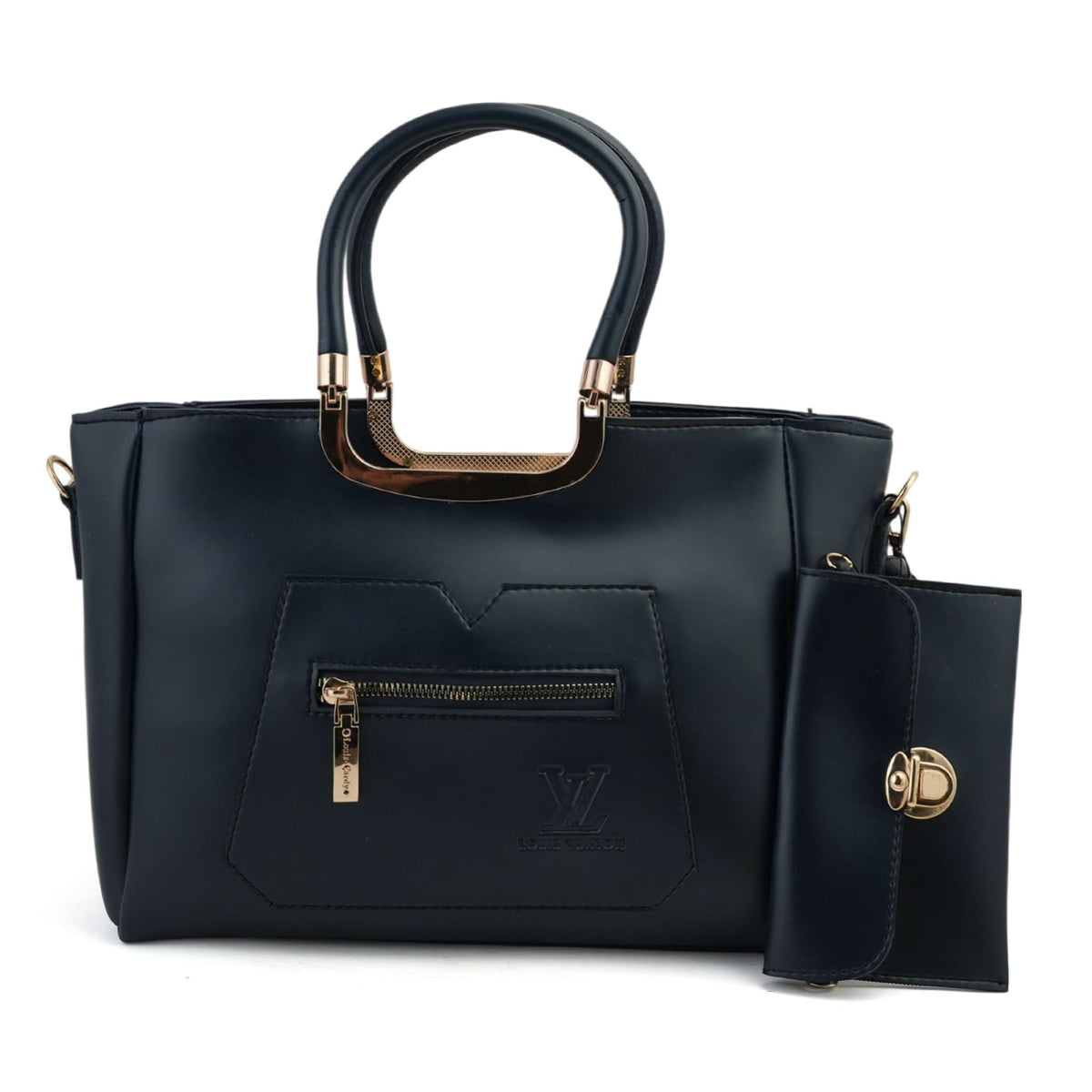 Women's 2Pcs Shoulder Bag - Blue