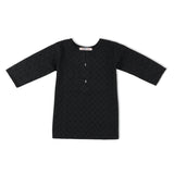 Valuables Girls Chikankari Kurti - Black