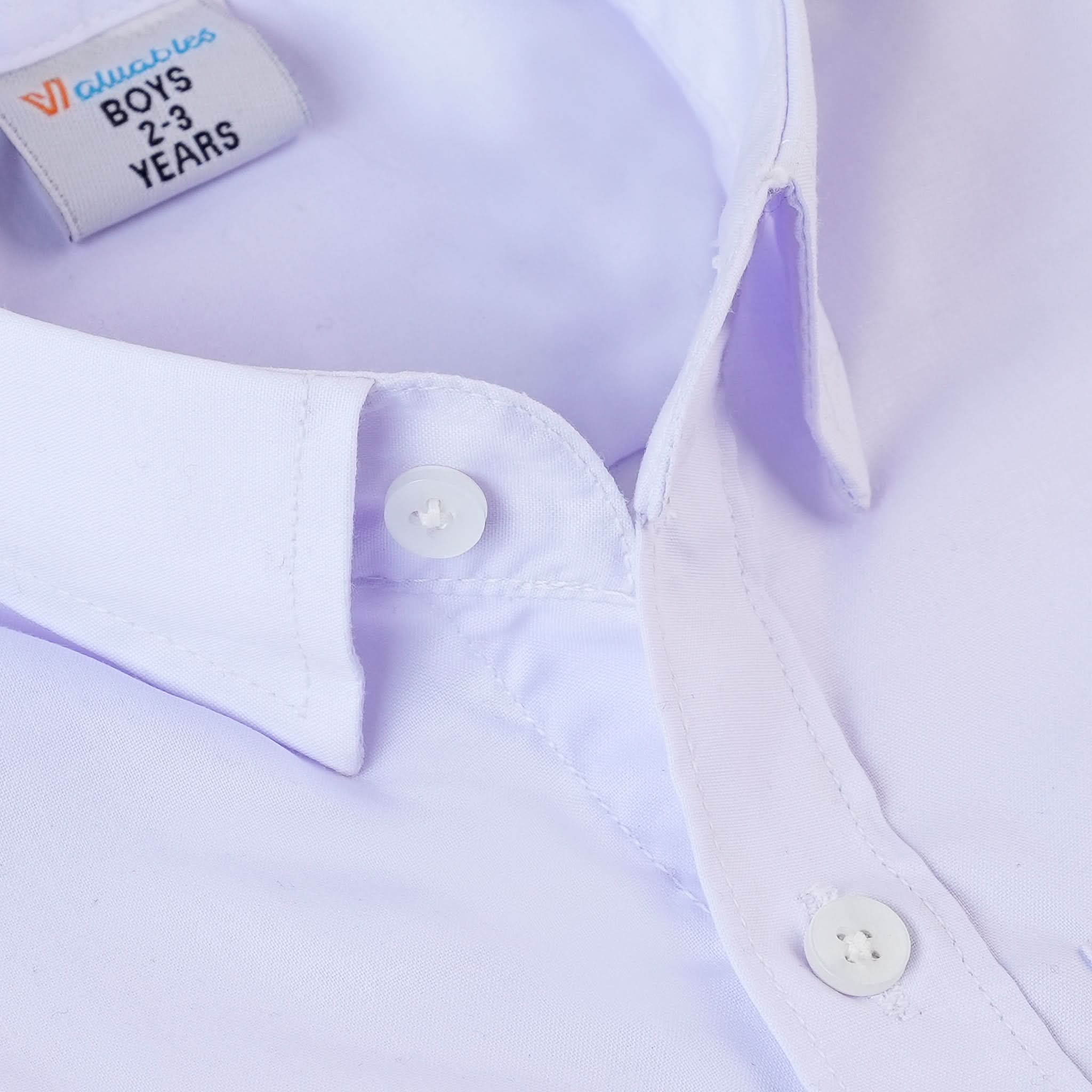 Boy’s Half Sleeves Shirt - White