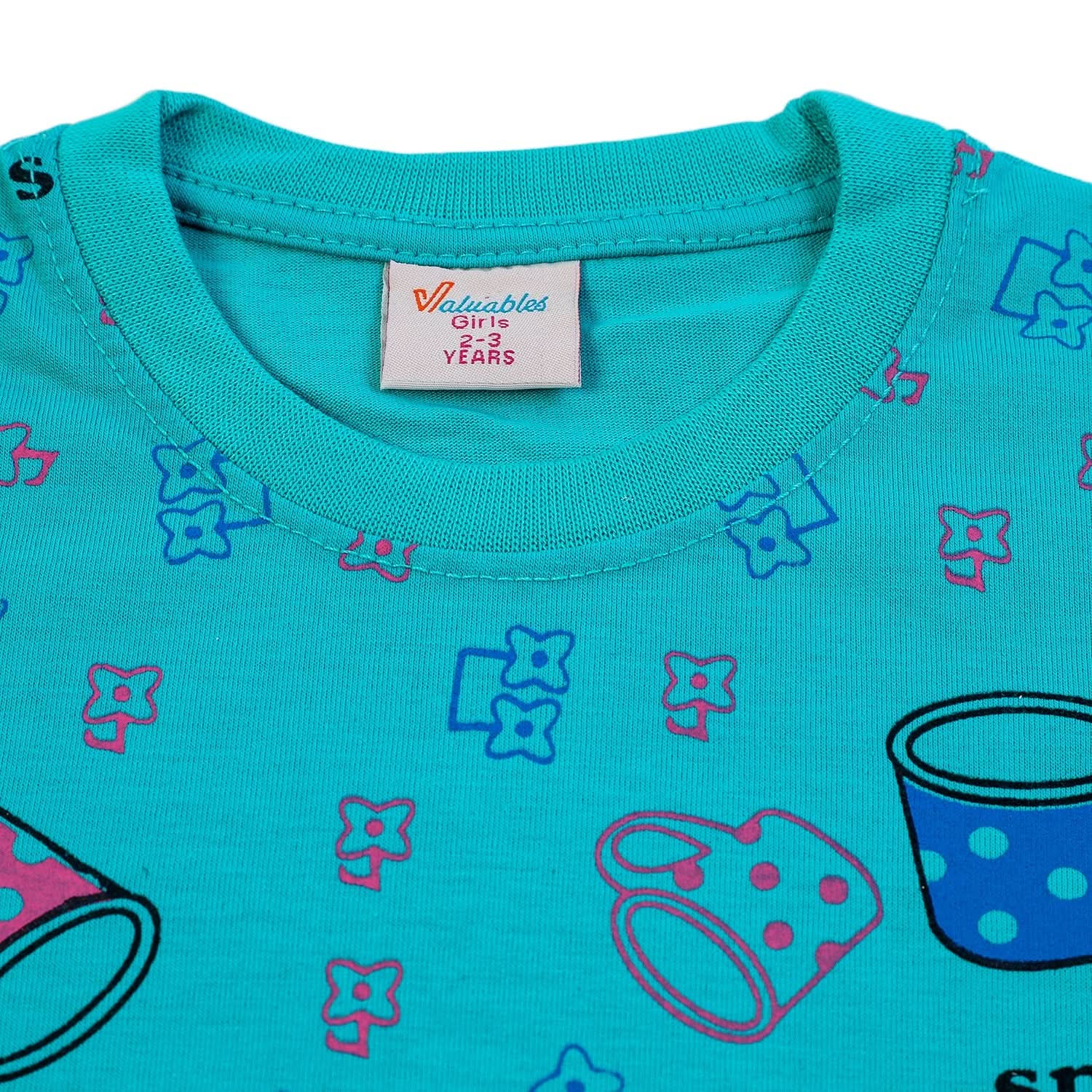 Girls Half Sleeves T-Shirt