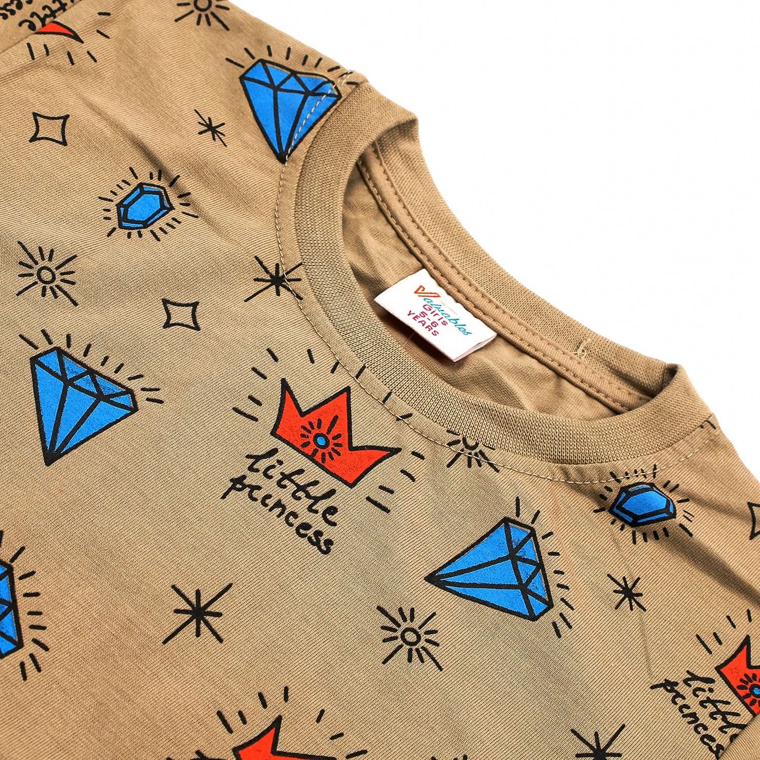 Girls Half Sleeves T-Shirt