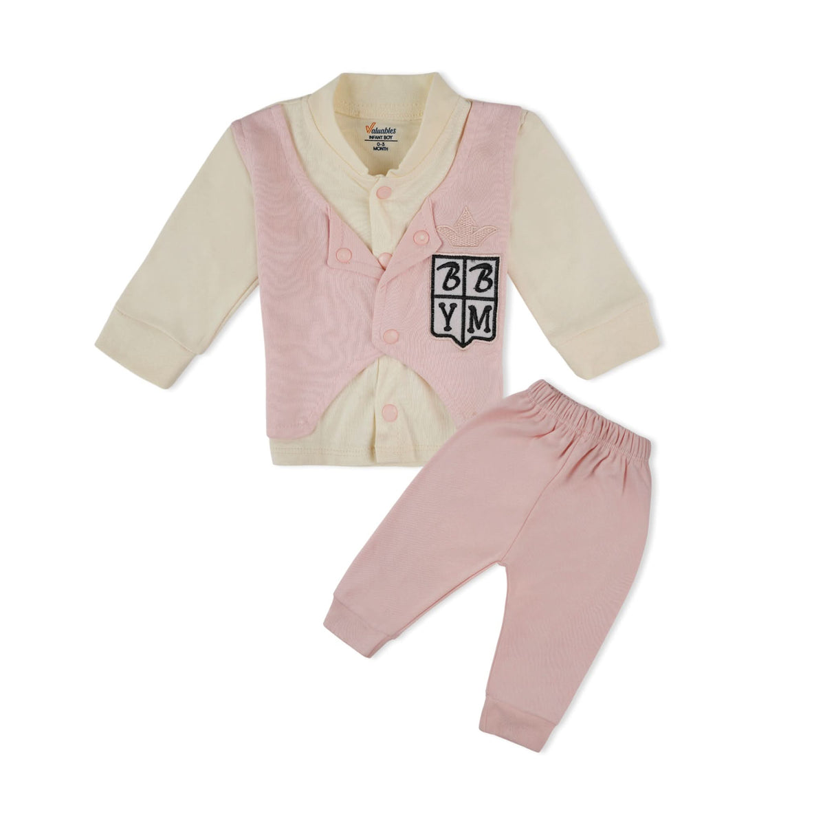 Valuables Newborn Boys Full Sleeves Suits