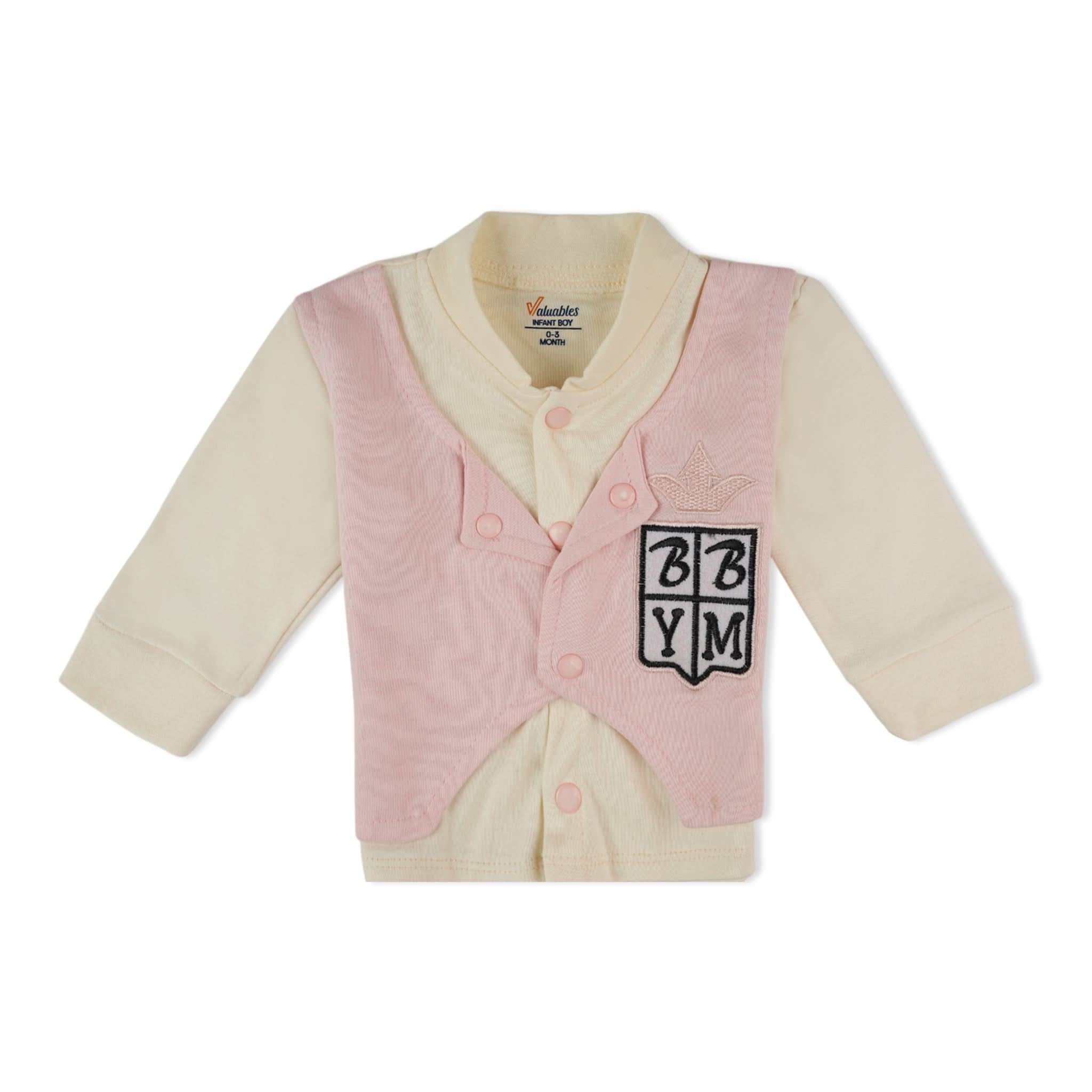 Valuables Newborn Boys Full Sleeves Suits