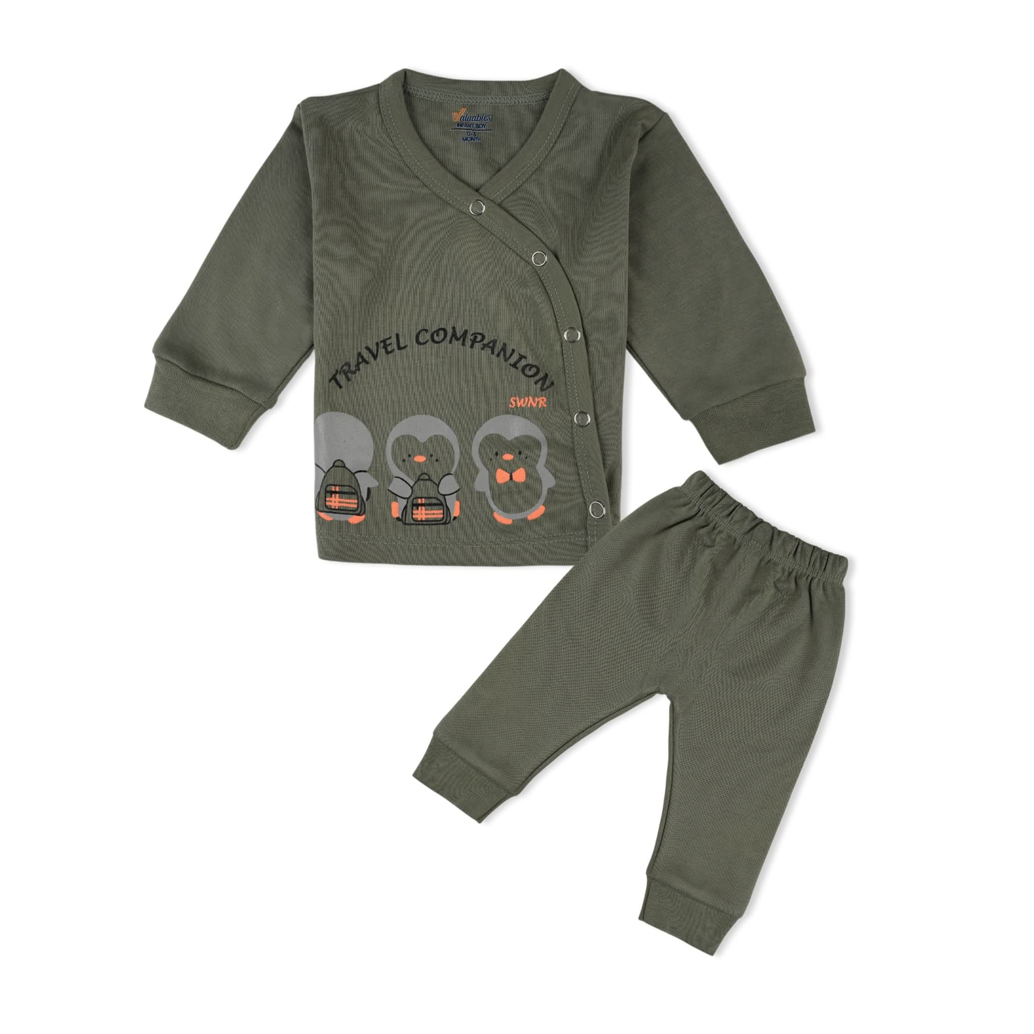Valuables Newborn Boys Full Sleeves Suits