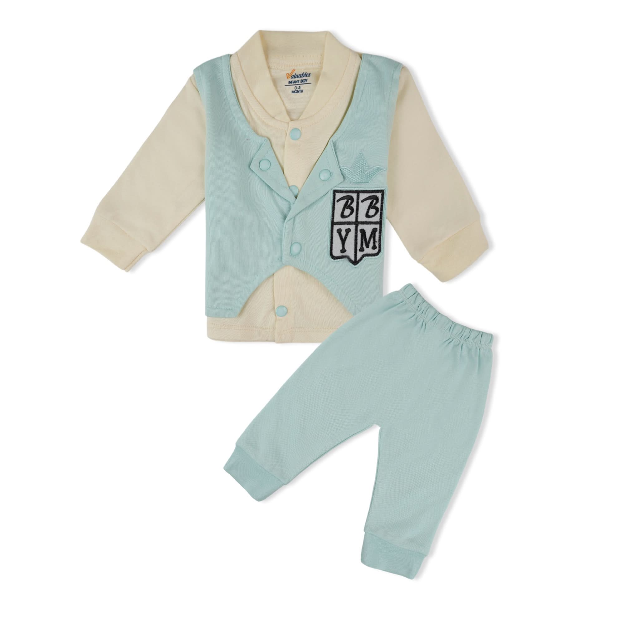 Valuables Newborn Boys Full Sleeves Suits