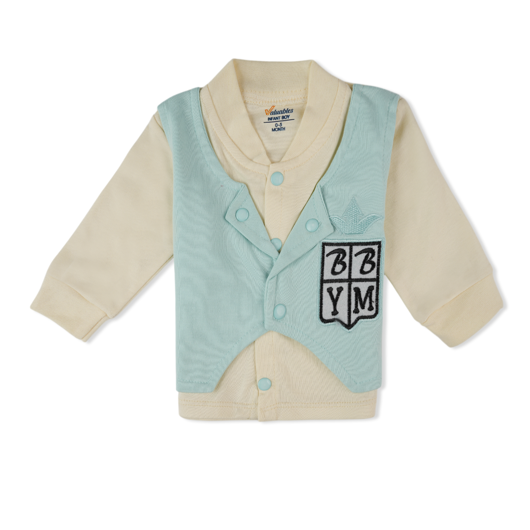 Valuables Newborn Boys Full Sleeves Suits