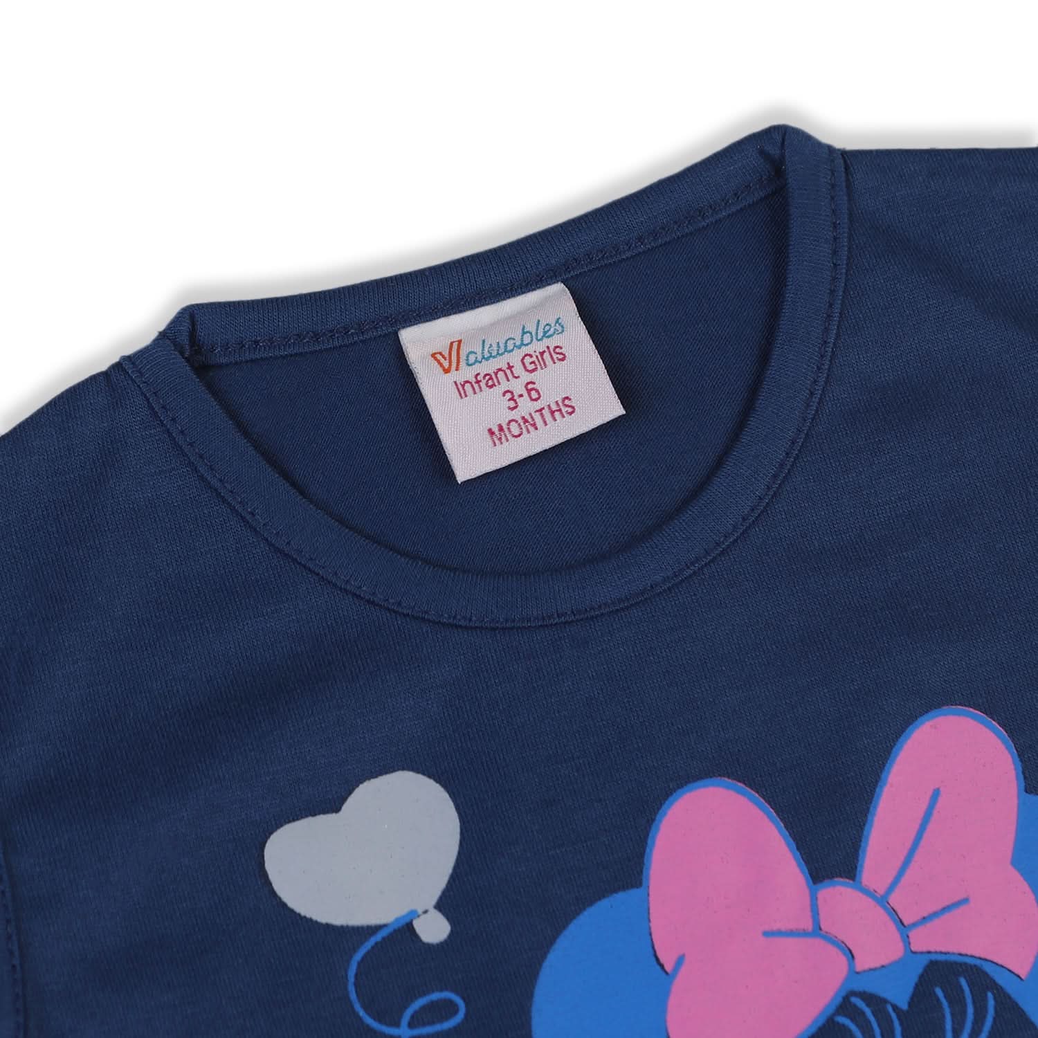 Valuable Newborn Girls Sando T-Shirt