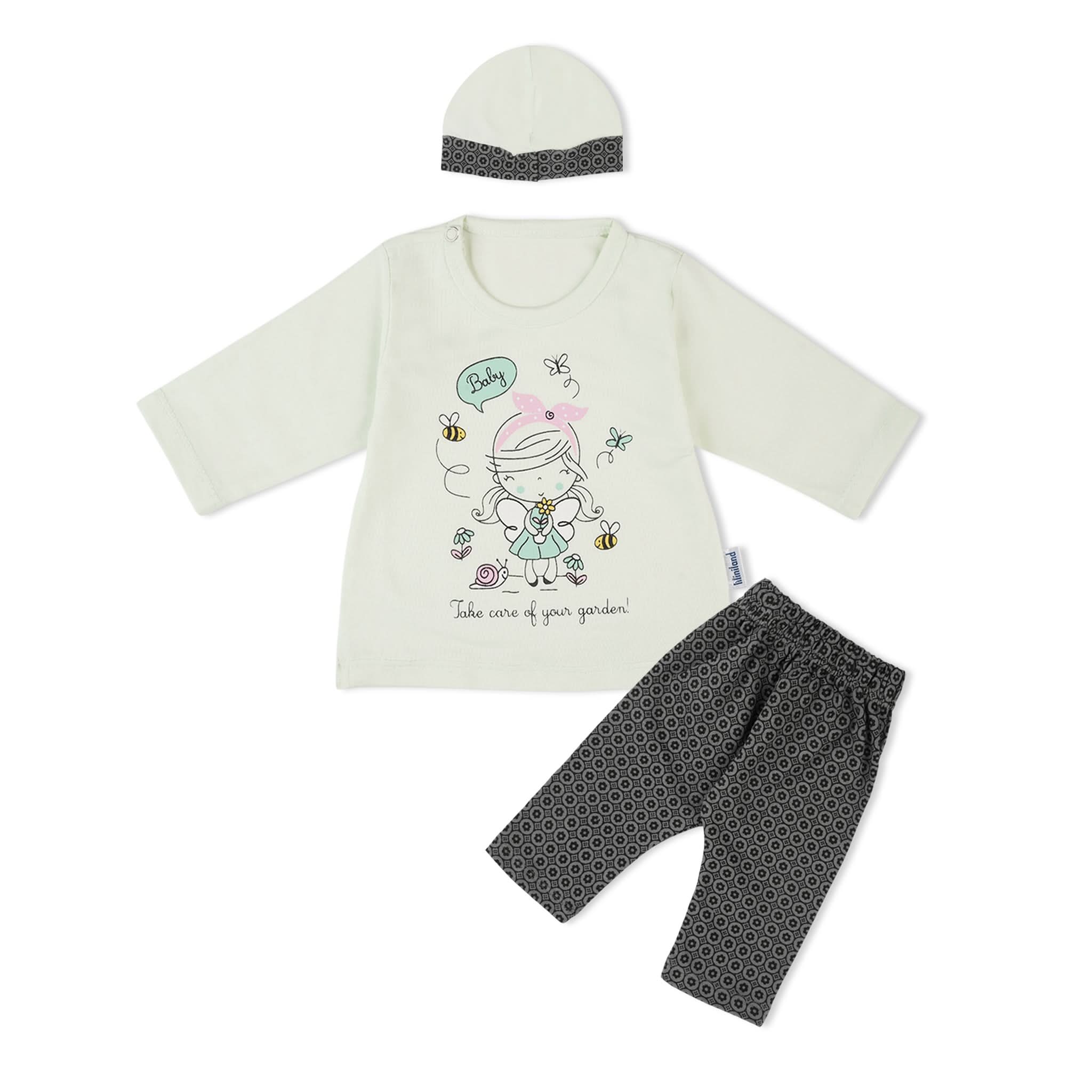 Newborn Girls Full Sleeves Suit