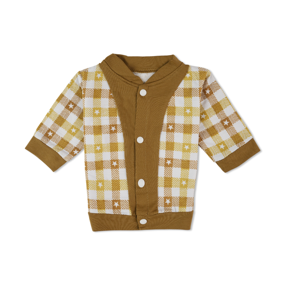 Newborn Boys Full Sleeves Suit