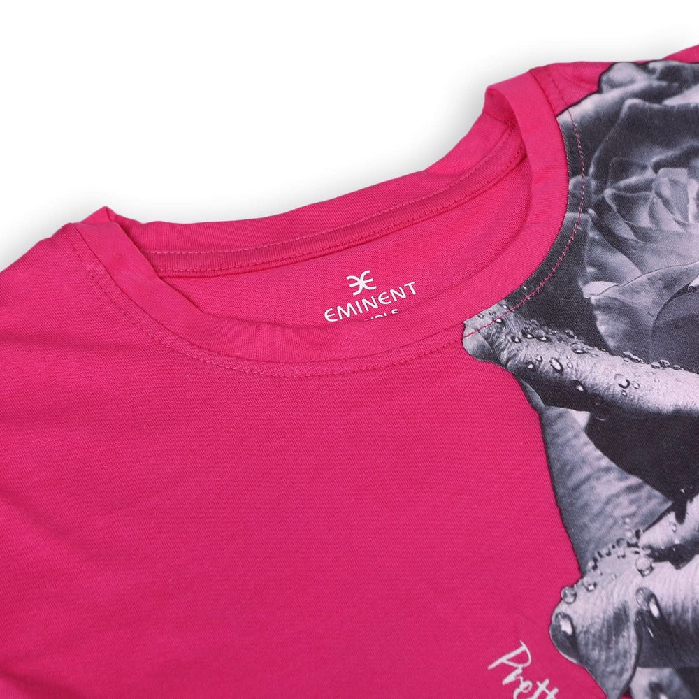 Eminent Girls Half Sleeves T-Shirt