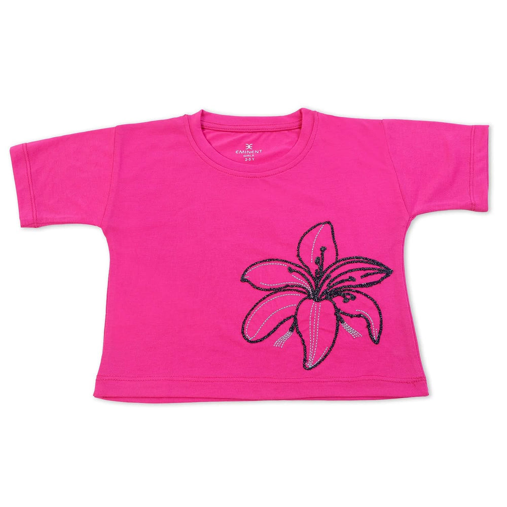 Eminent Girls Half Sleeves T-Shirt