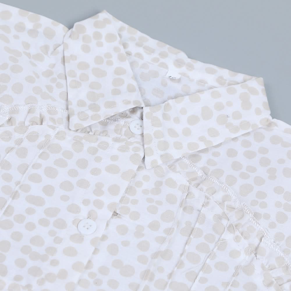 Girls Cotton Half Sleeves Shirt