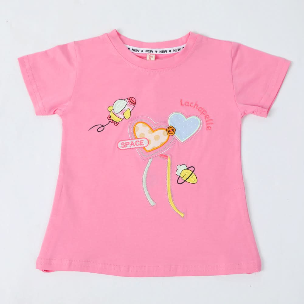 Girls Half Sleeves T-Shirts