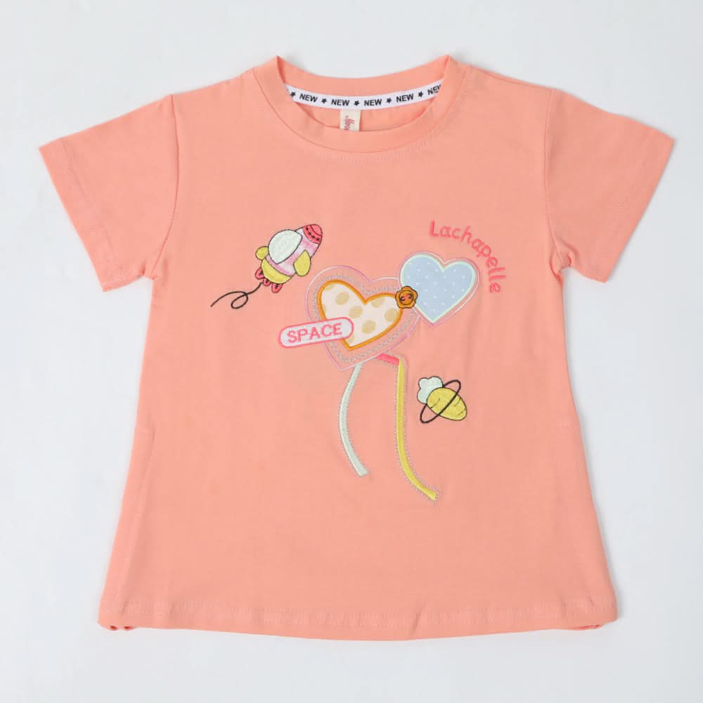 Girls Half Sleeves T-Shirts