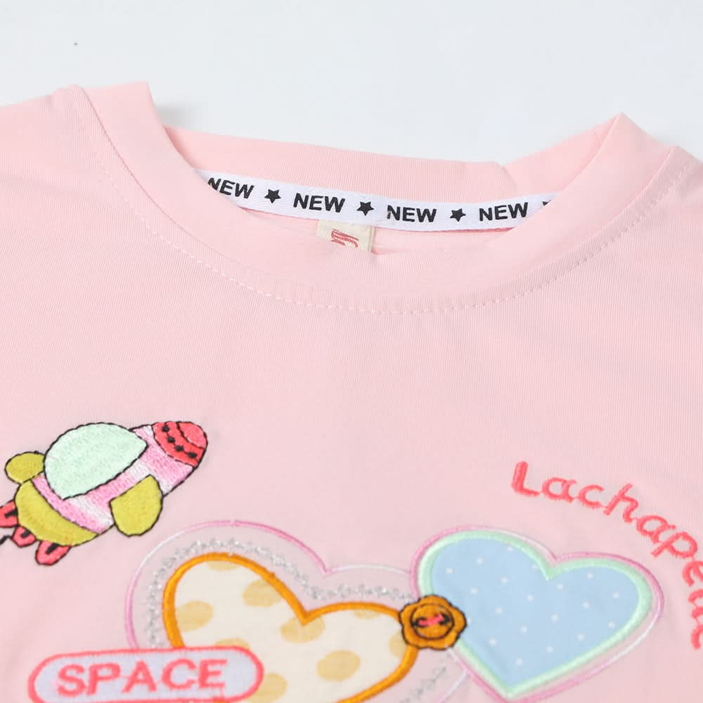 Girls Half Sleeves T-Shirts