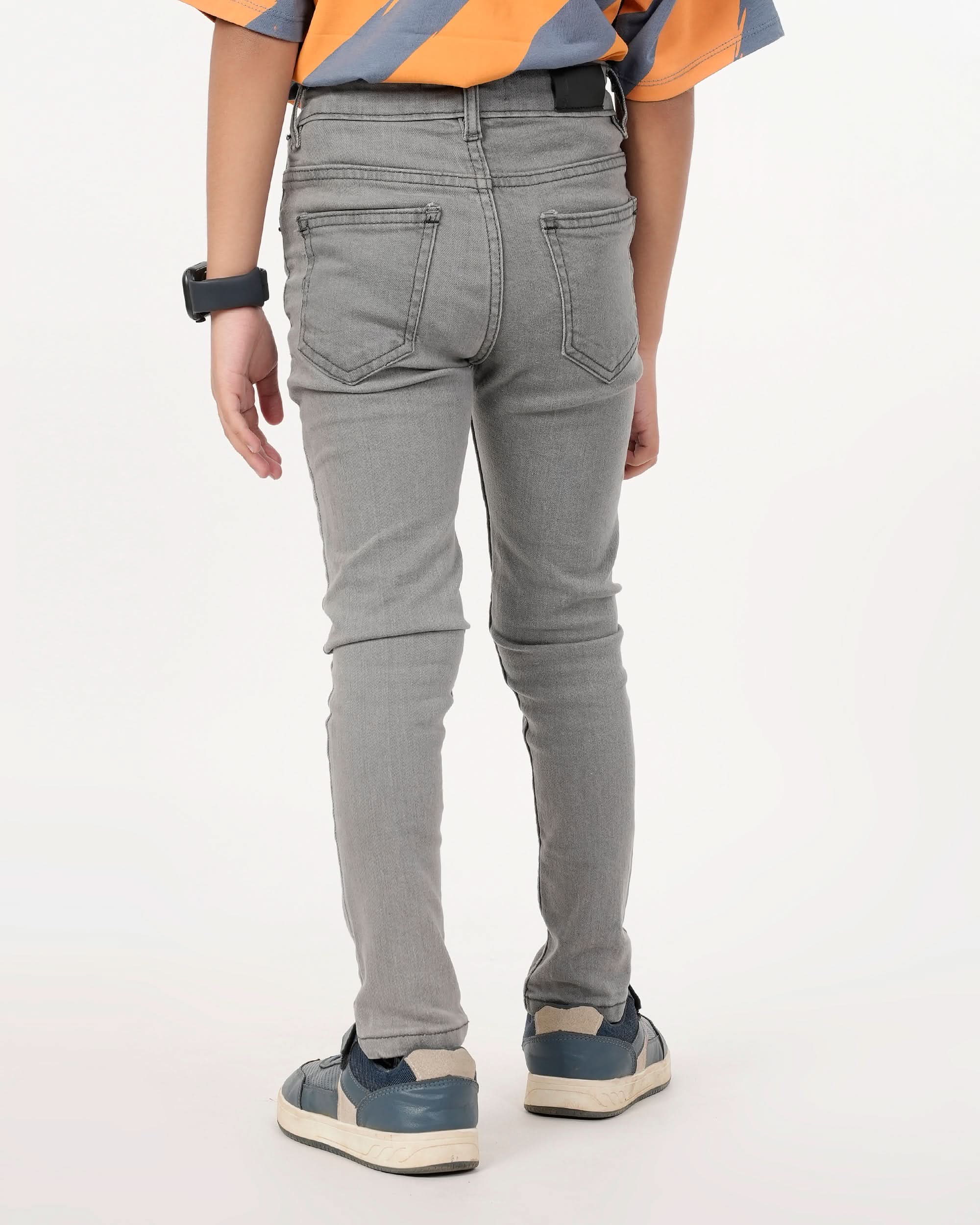 Eminent Boys Denim Pant - Grey