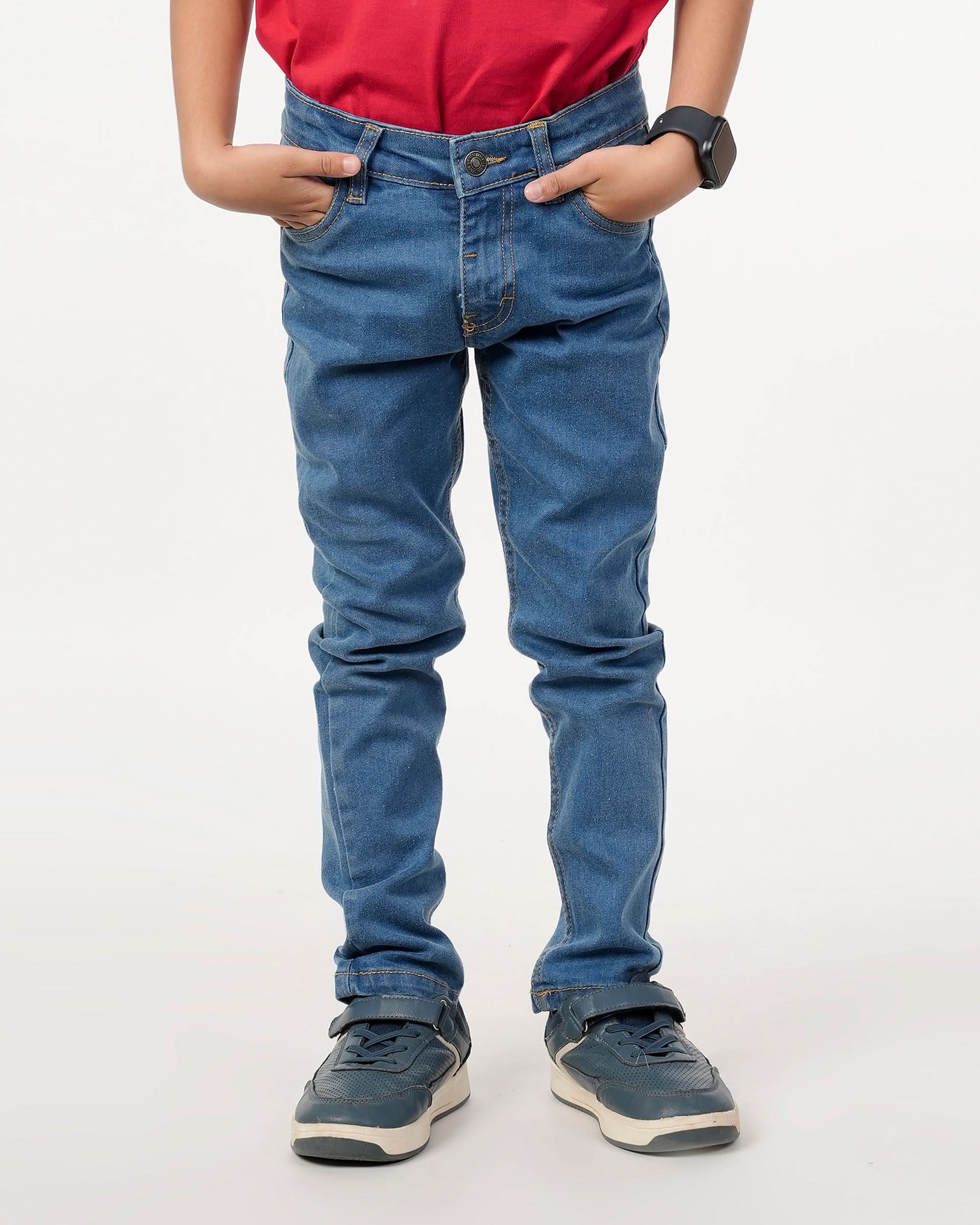 Eminent Boys Denim Pant - Blue