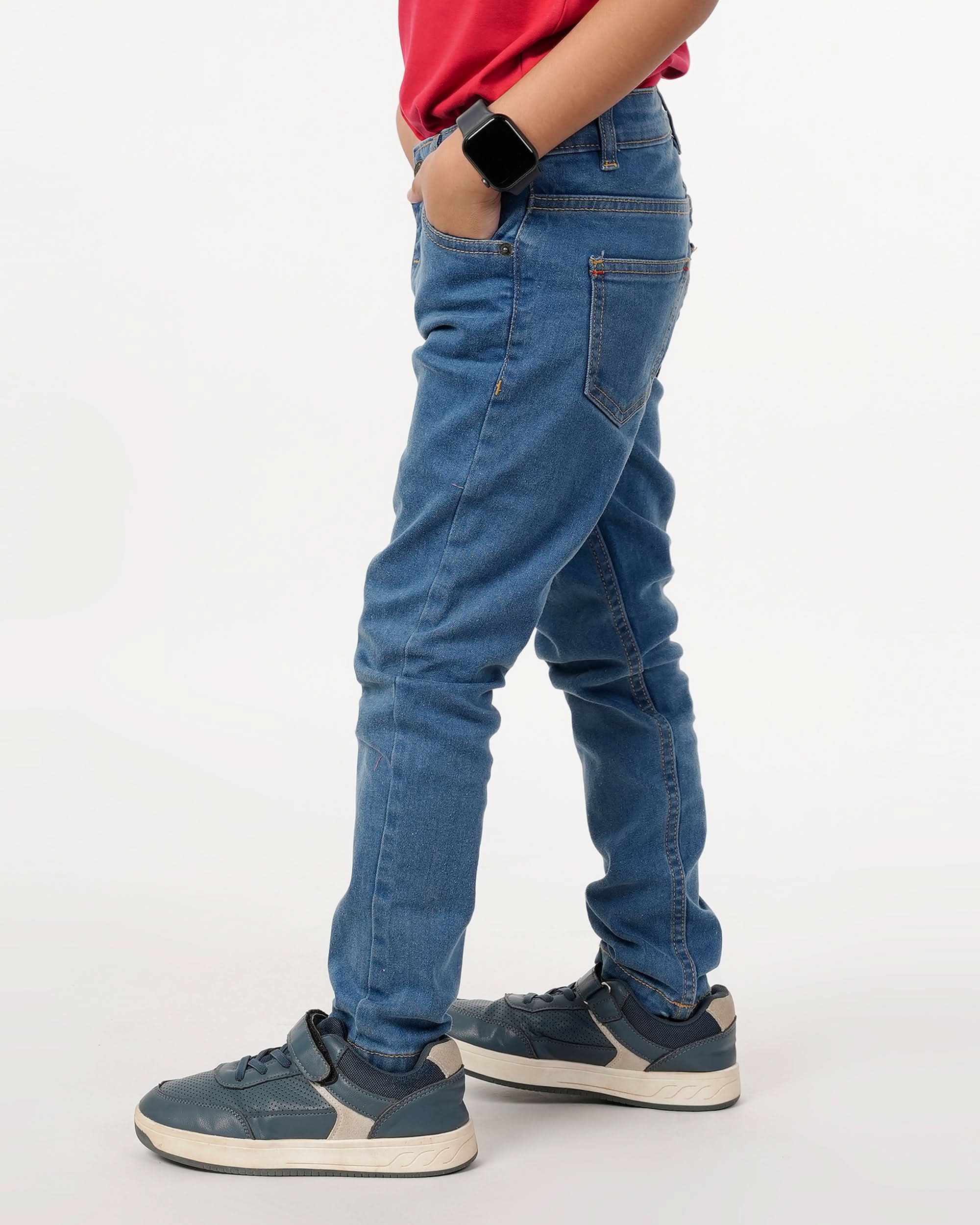 Eminent Boys Denim Pant - Blue