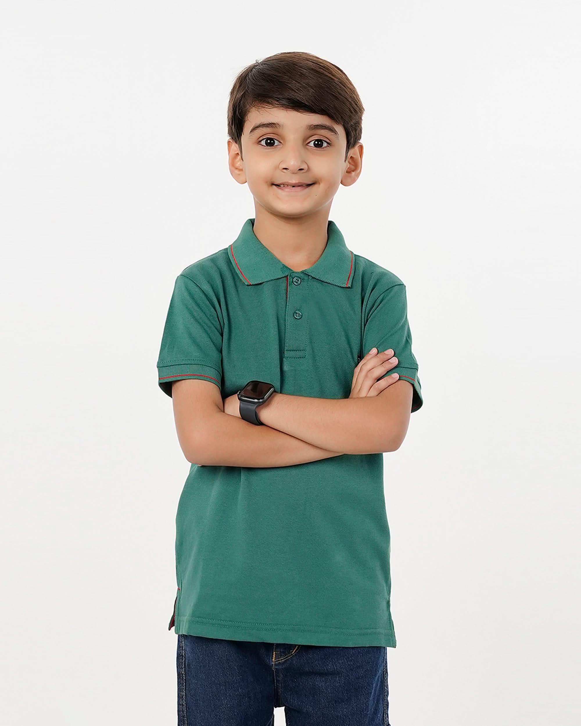 Eminent Boys Half Sleeves Polo T-Shirt