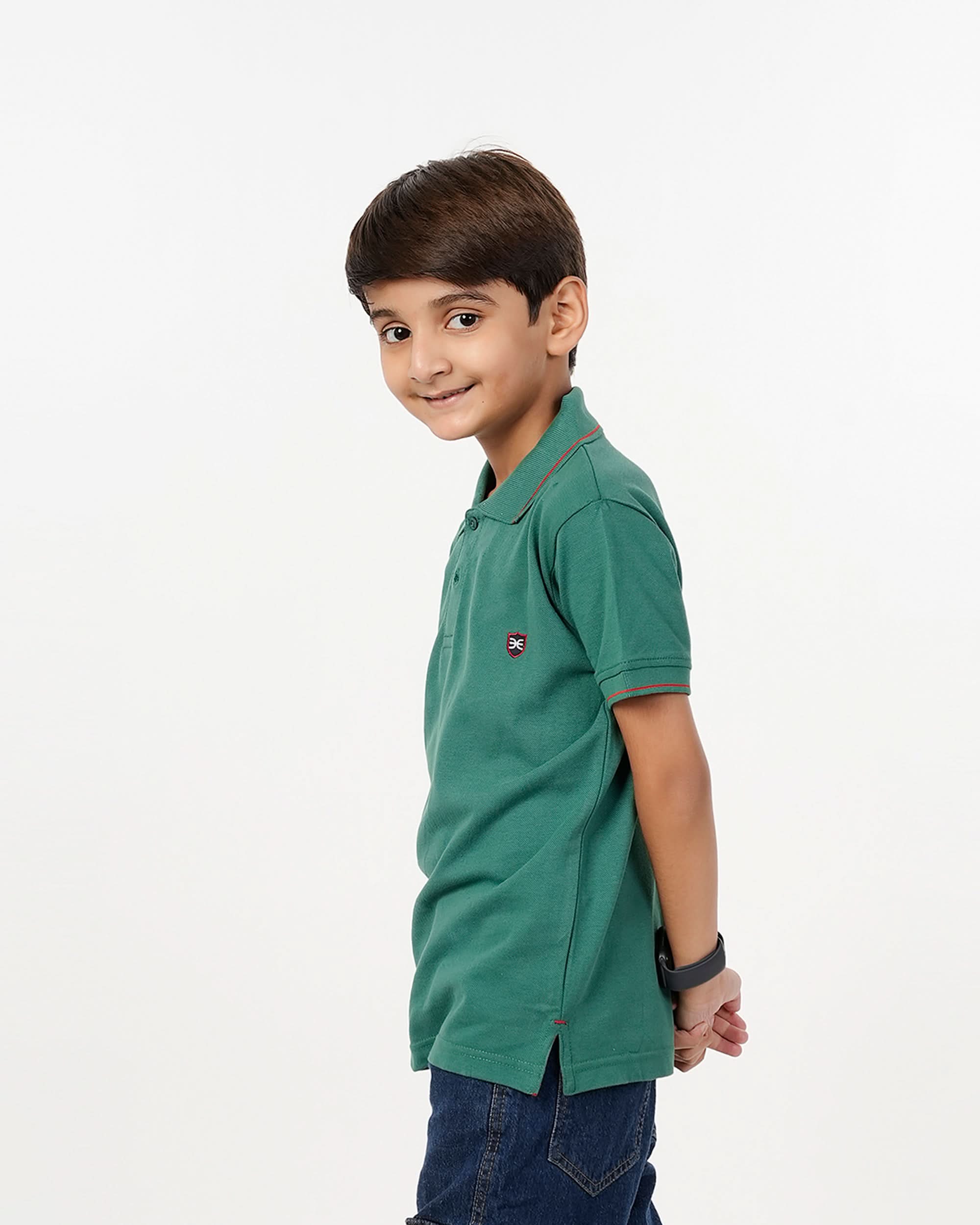 Eminent Boys Half Sleeves Polo T-Shirt