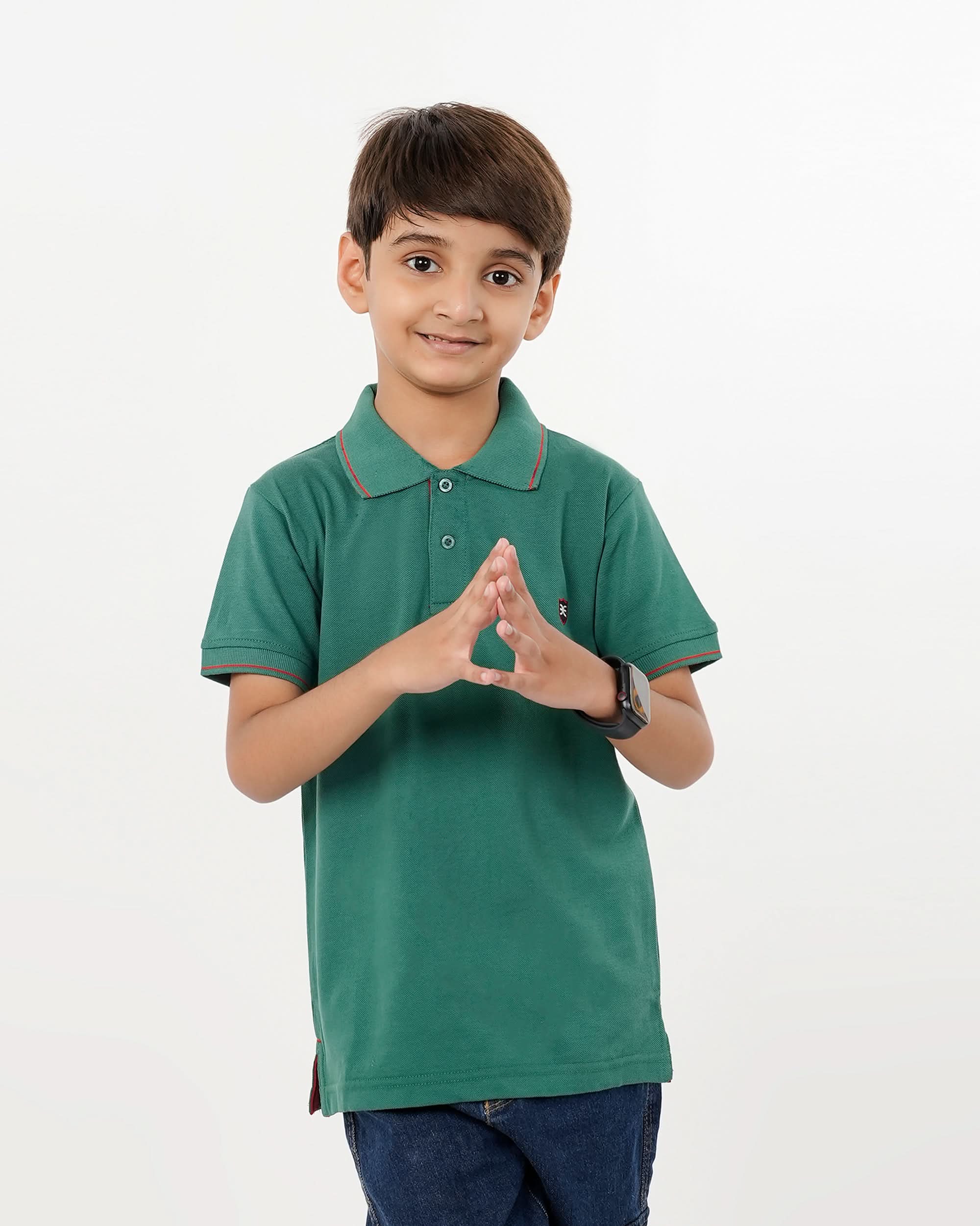 Eminent Boys Half Sleeves Polo T-Shirt