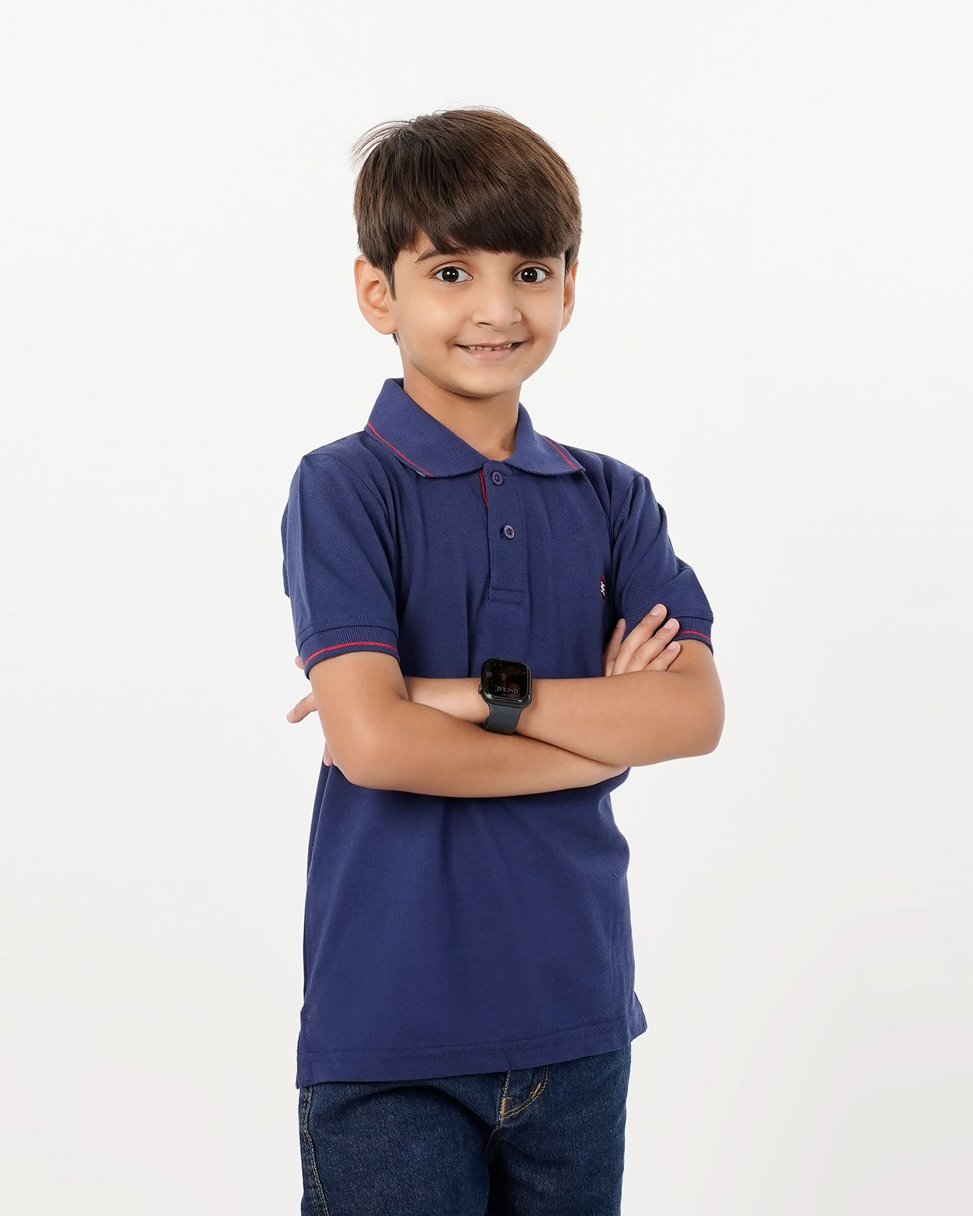 Eminent Boys Half Sleeves Polo T-Shirt