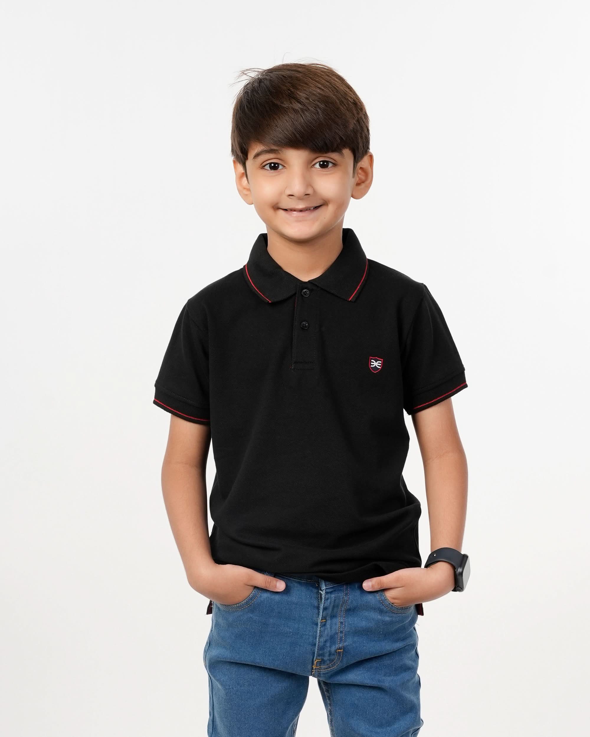 Eminent Boys Half Sleeves Polo T-Shirt