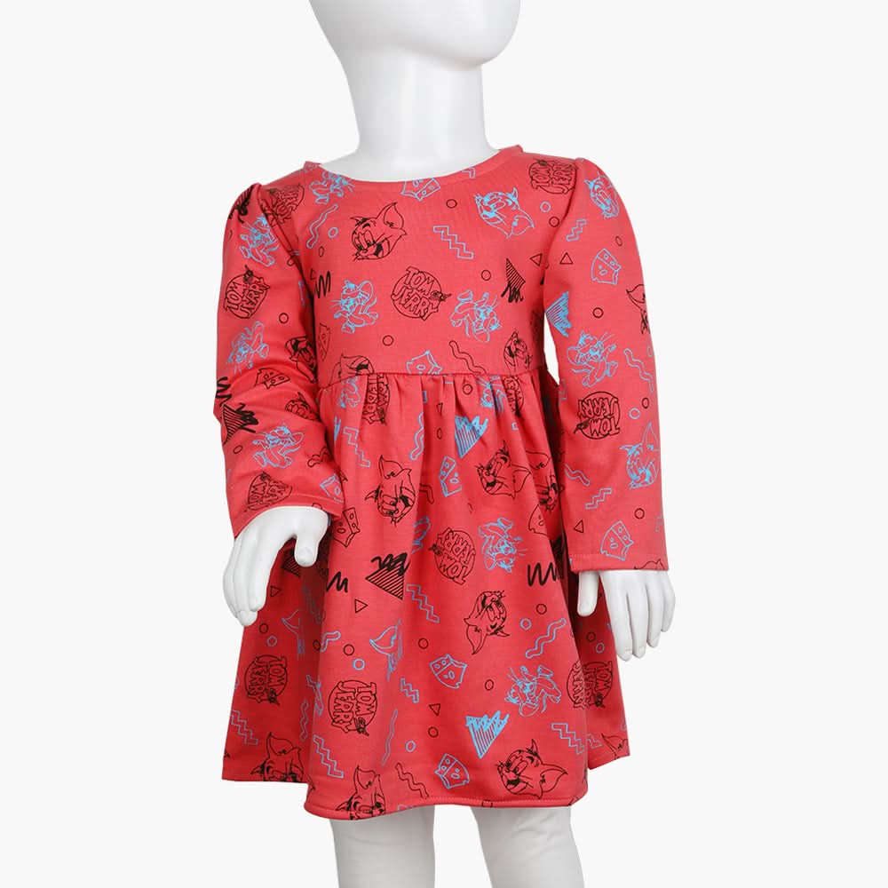Girls Full Sleeves Frock