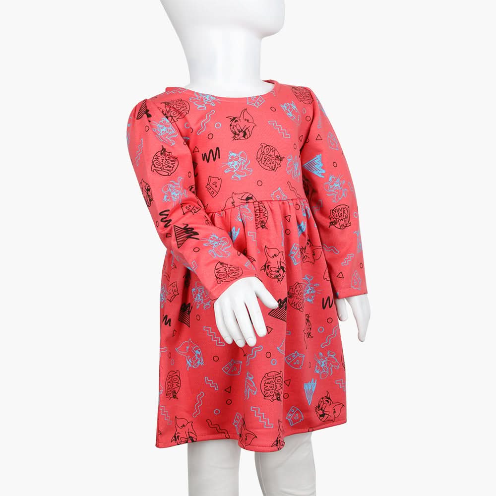 Girls Full Sleeves Frock