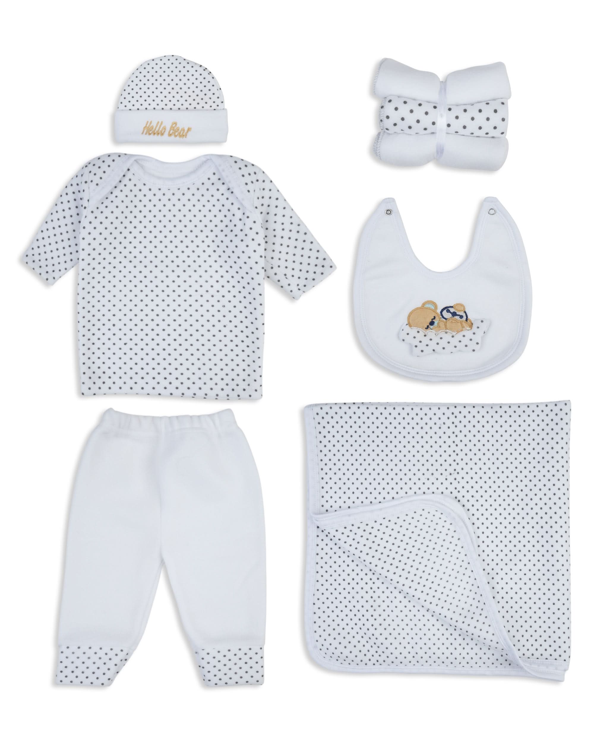 Newborn 9-Piece Hanger Set – Cloud | Mannats Collection