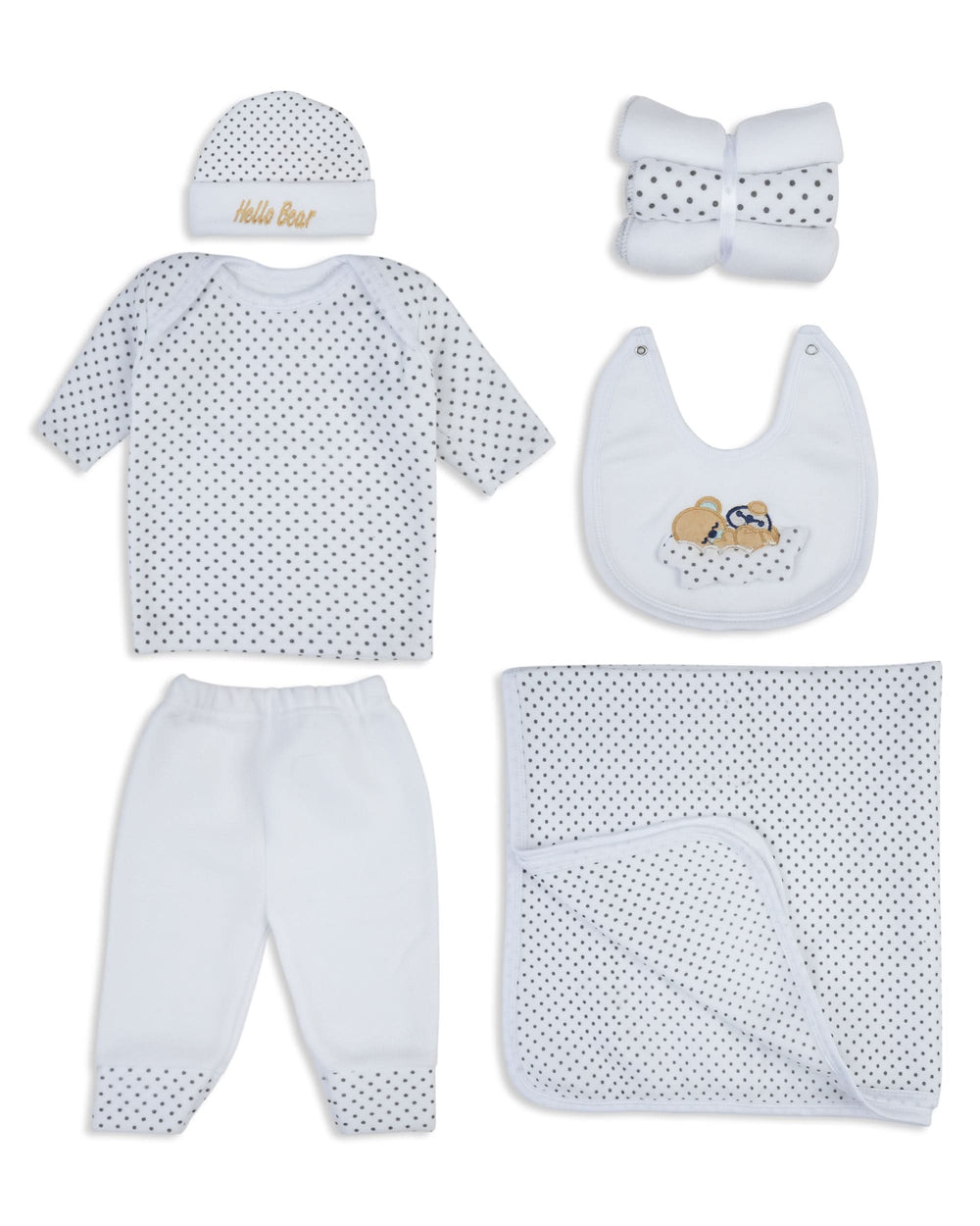 Newborn 9-Piece Hanger Set – Cloud | Mannats Collection