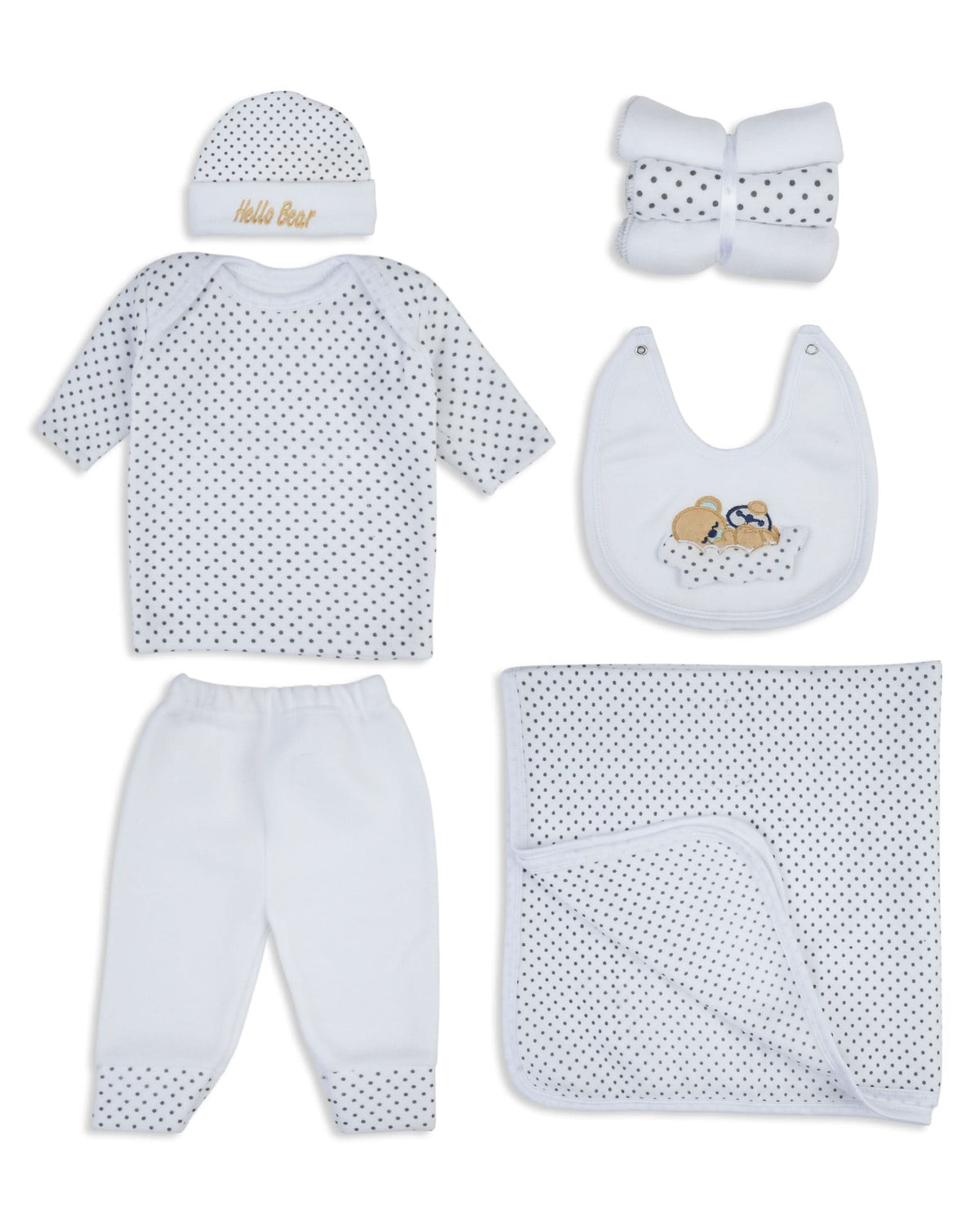 Newborn 9-Piece Hanger Set – Cloud | Mannats Collection