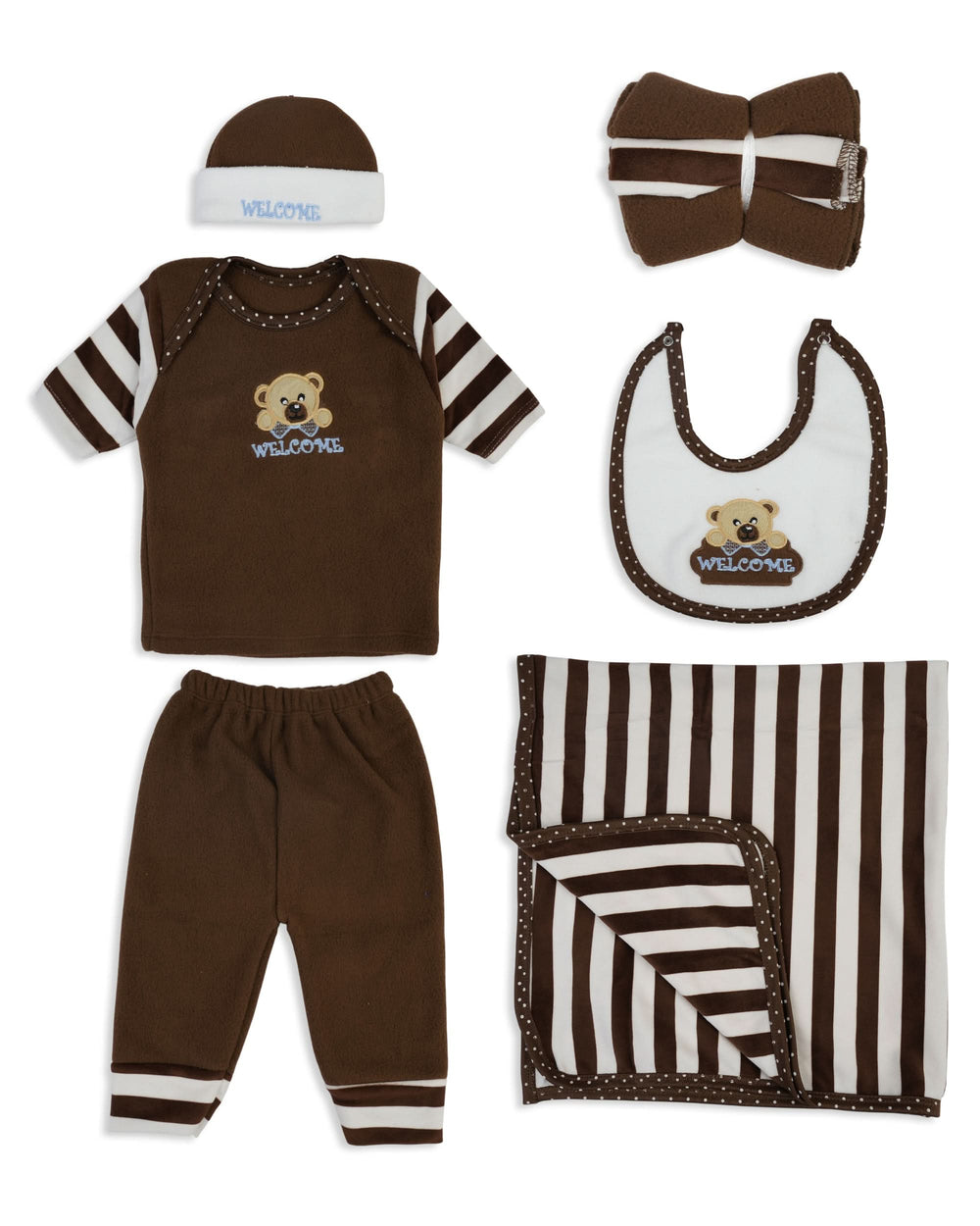 Newborn 9-Piece Hanger Set – Giraffe | Mannats Collection