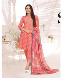 Nyasia By RA-Bin Hameeb Linen Cord's Printed Unstitched 3Pcs Suit - 6