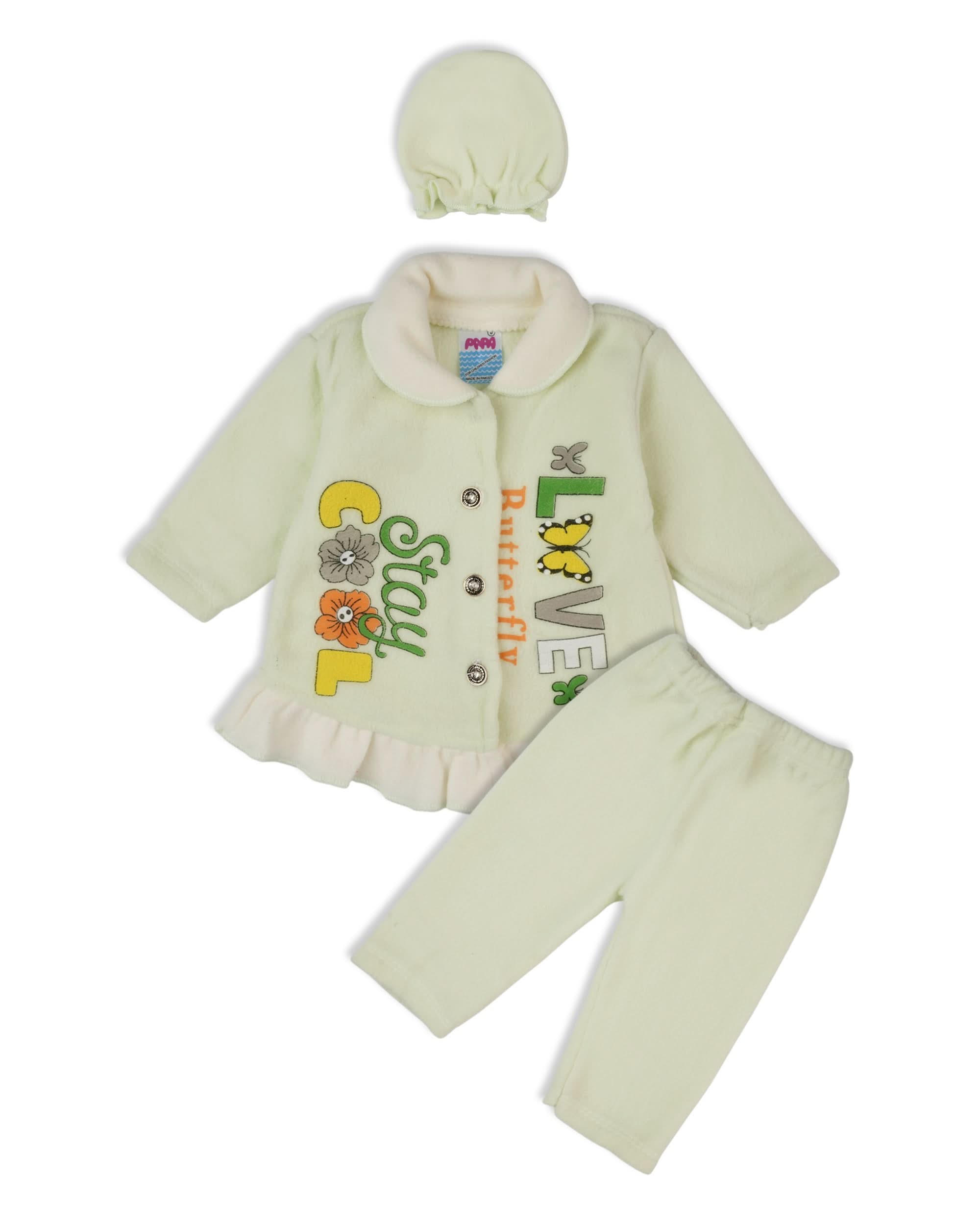 Newborn Girls Full Sleeves Suit