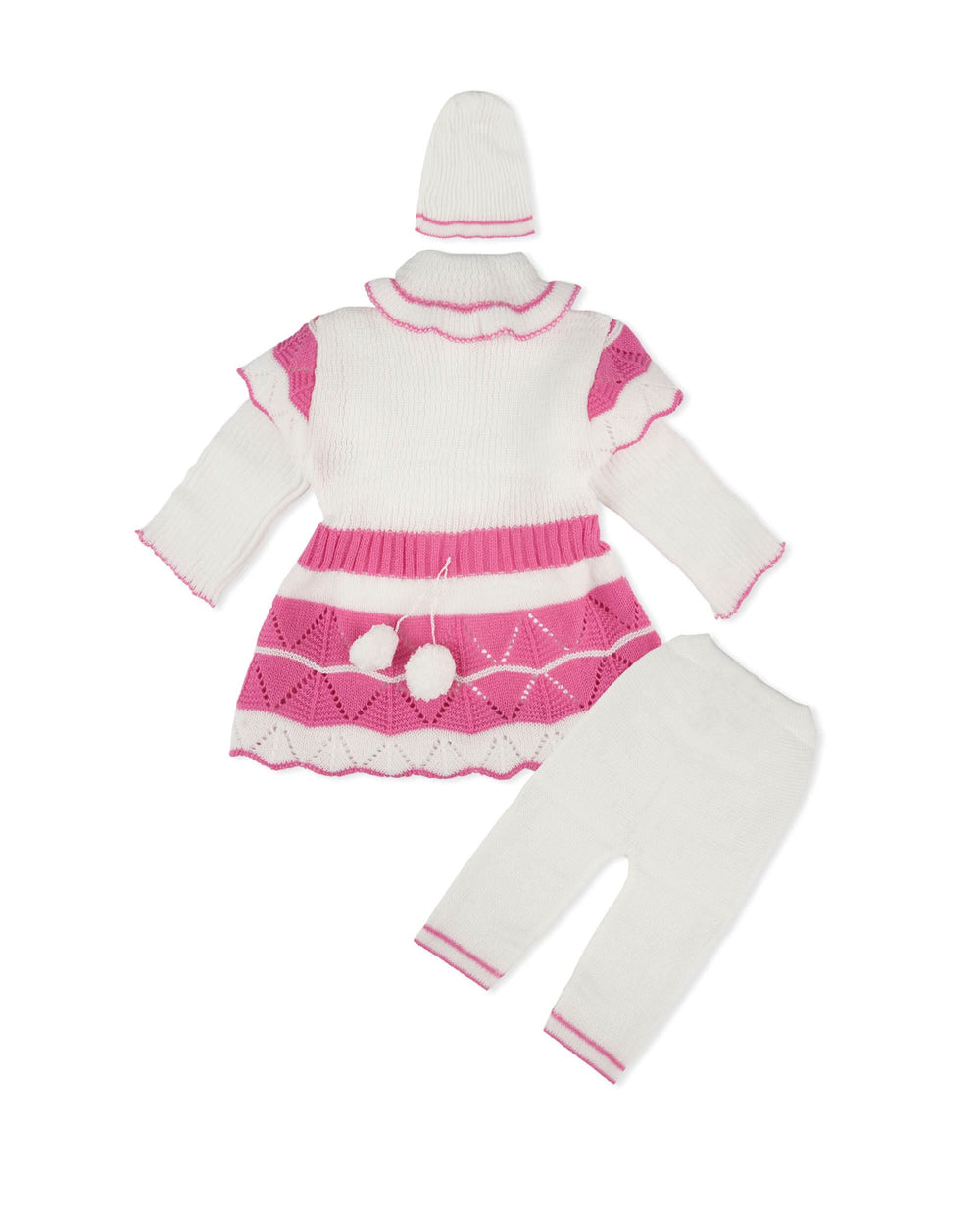Newborn Girls Irani Suit – 4 Piece Set