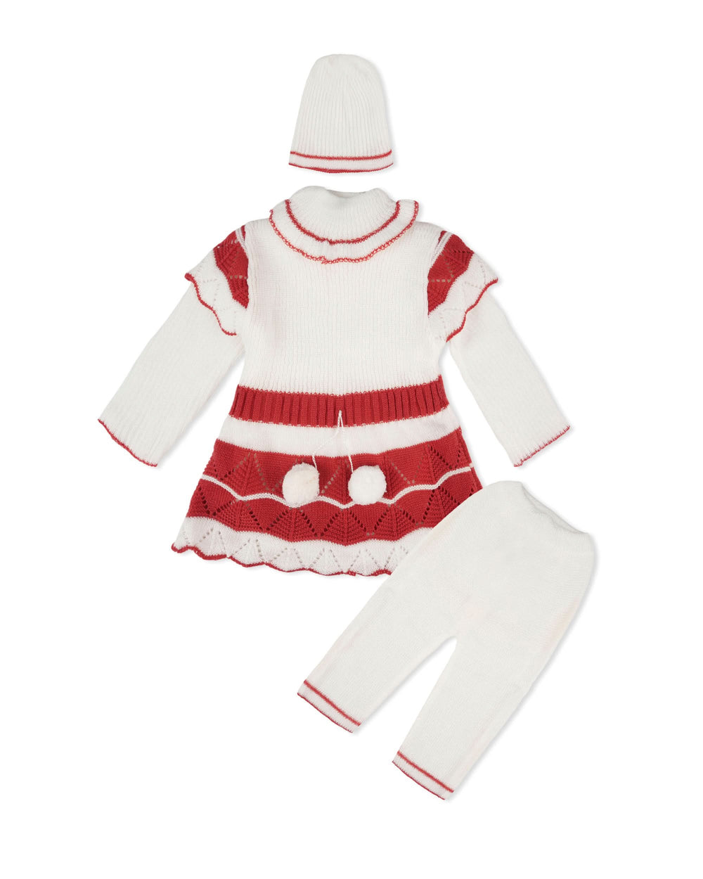 Newborn Girls Irani Suit – 4 Piece Set